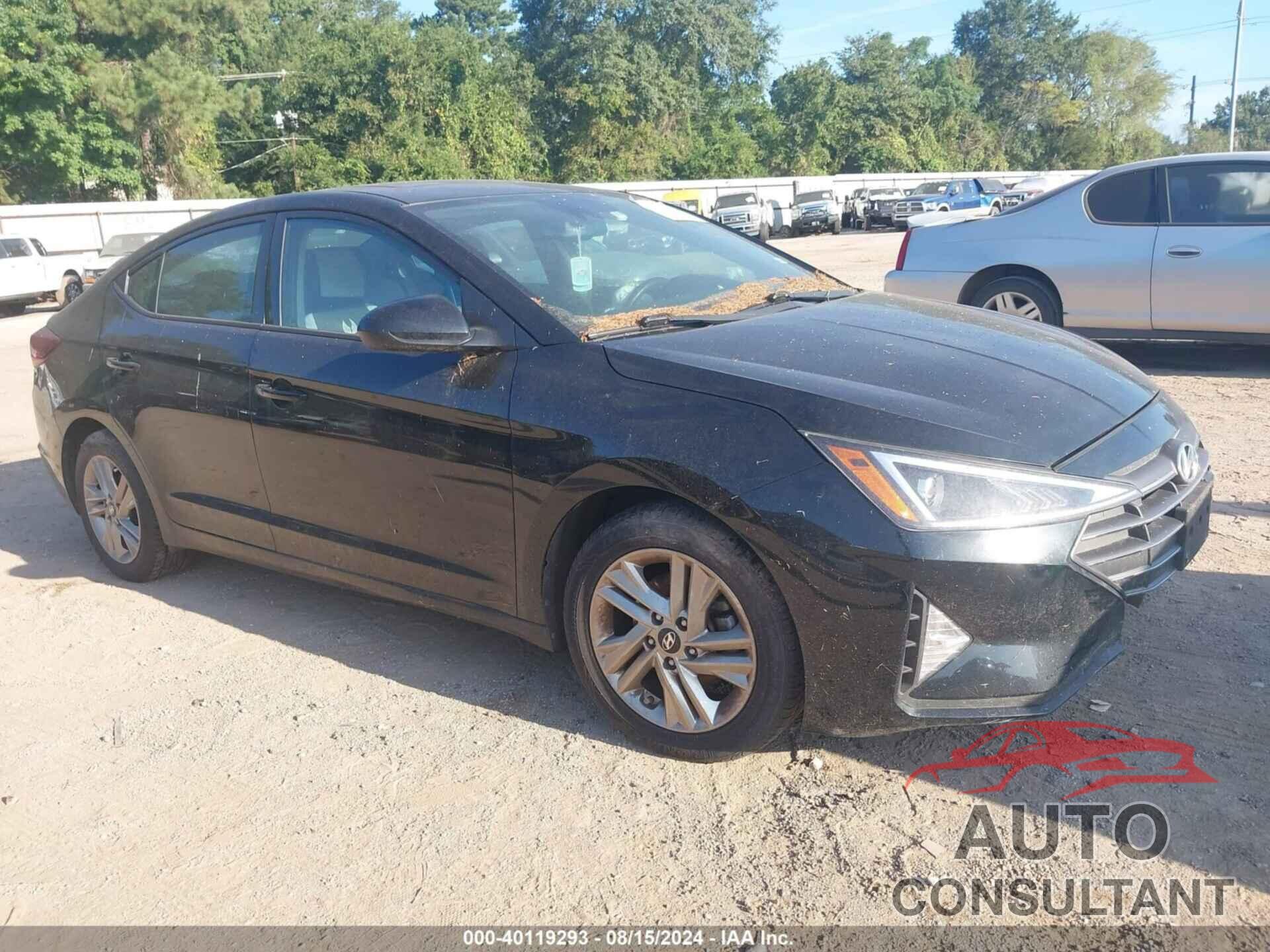 HYUNDAI ELANTRA 2019 - 5NPD84LF6KH450467