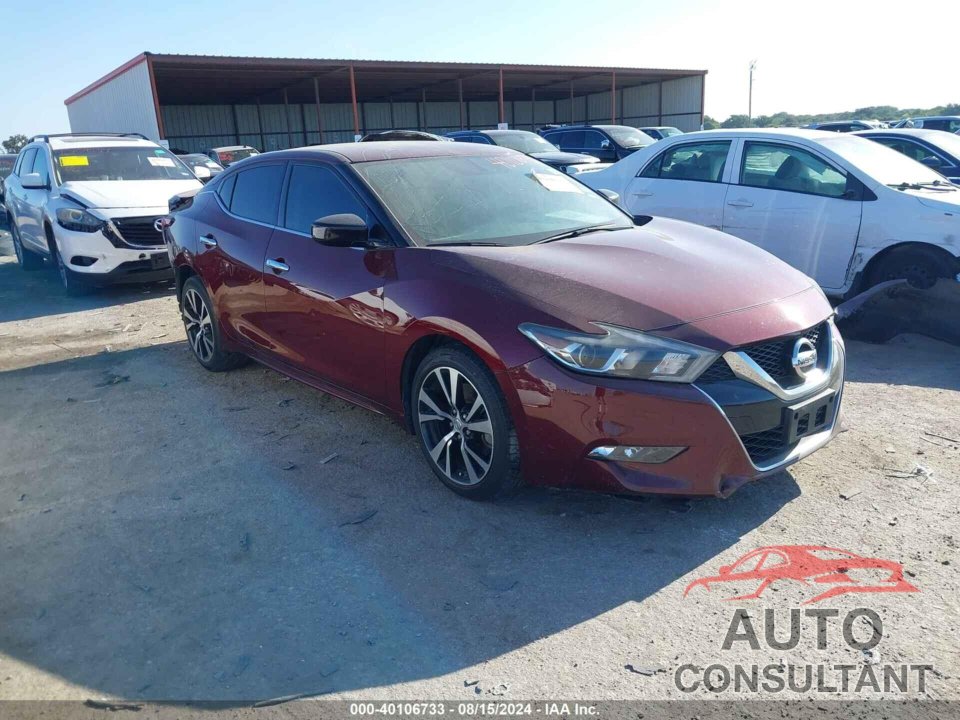 NISSAN MAXIMA 2018 - 1N4AA6AP9JC410091