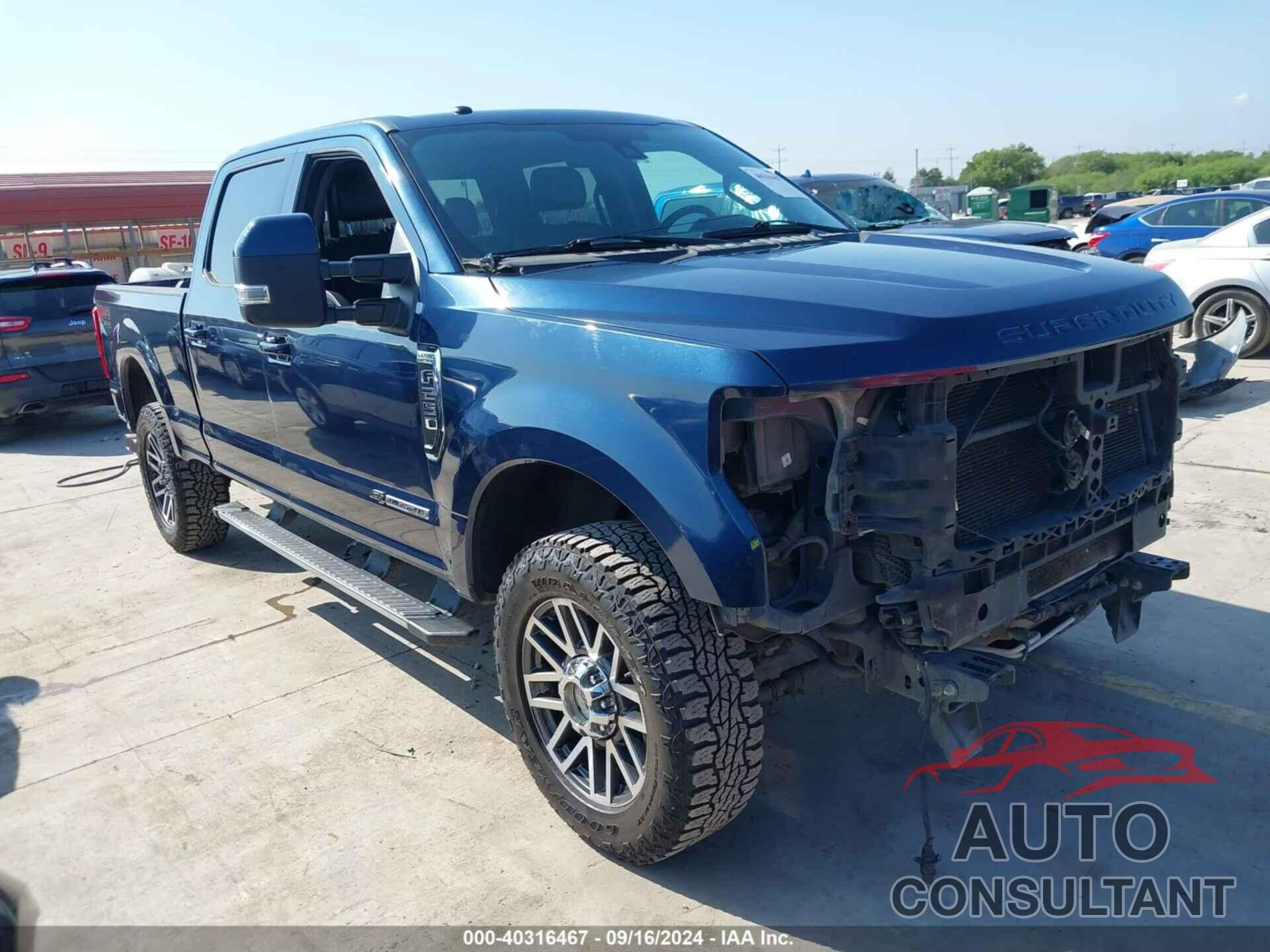 FORD F-250 2017 - 1FT7W2BT4HEB84423