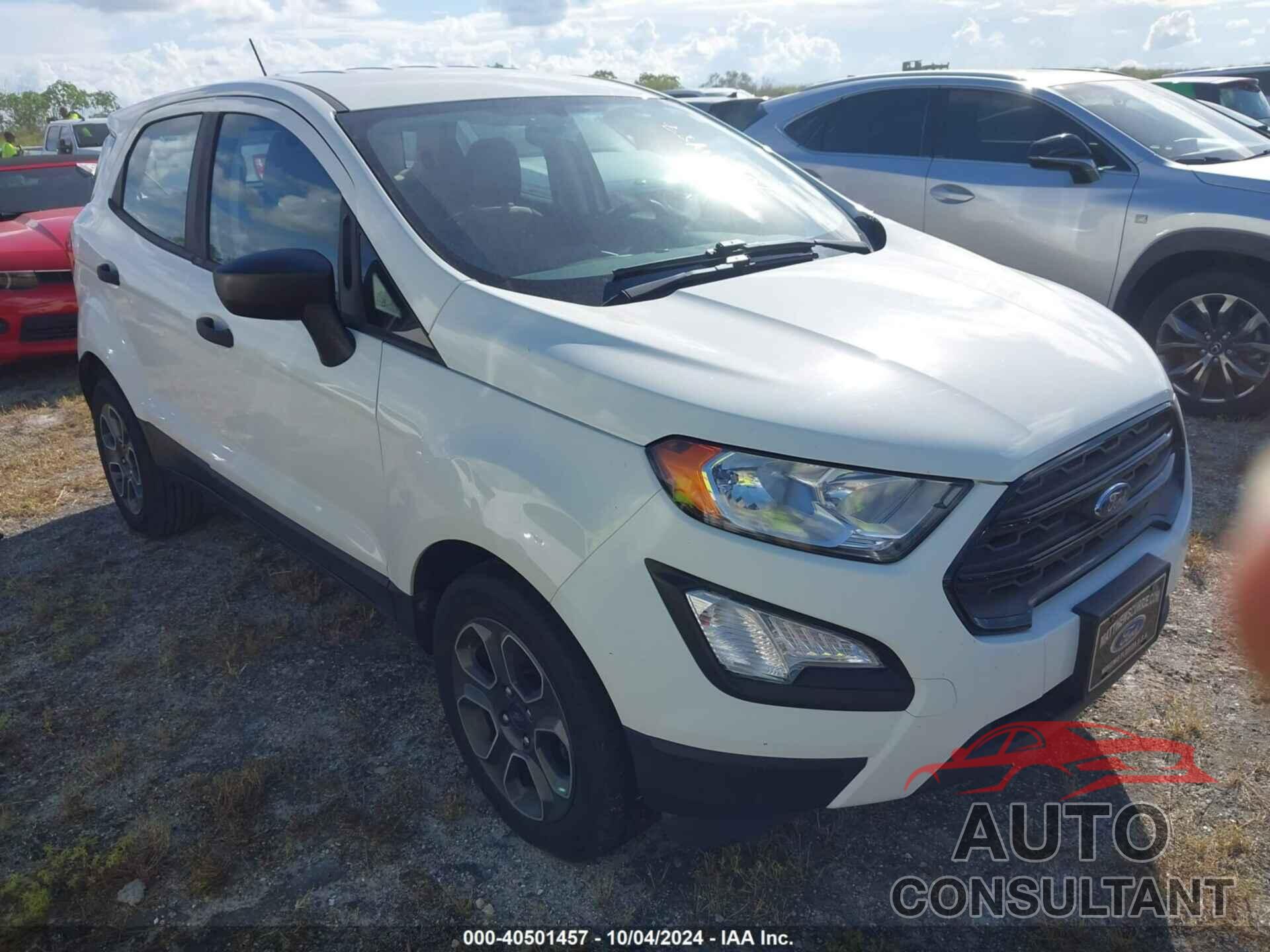 FORD ECOSPORT 2019 - MAJ3S2FE4KC277117