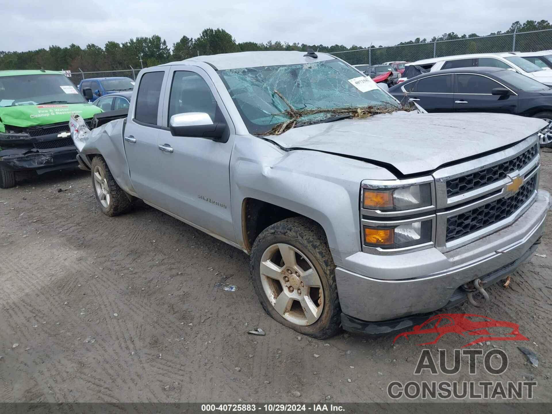 CHEVROLET SILVERADO 1500 2015 - 1GCVKPEC7FZ398209