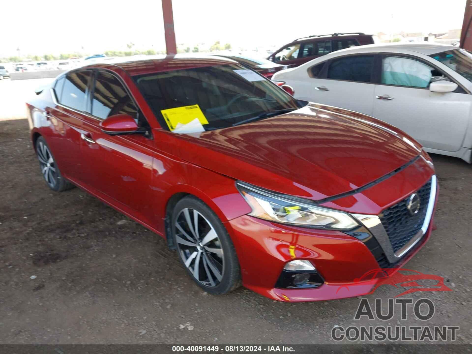 NISSAN ALTIMA 2019 - 1N4BL4FVXKC112581