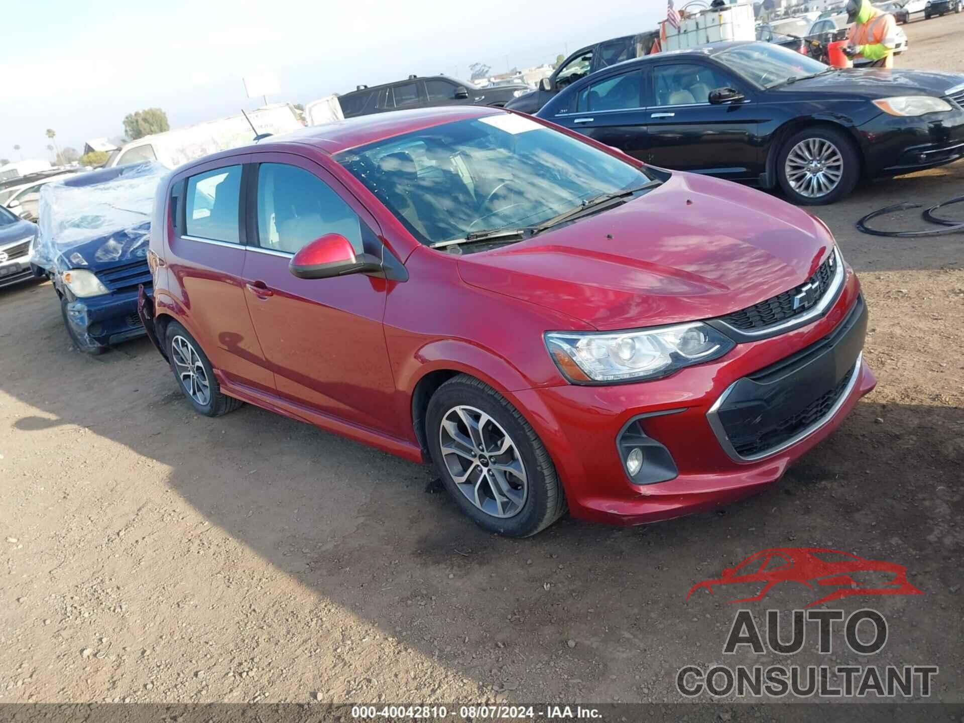 CHEVROLET SONIC 2018 - 1G1JD6SGXJ4122194