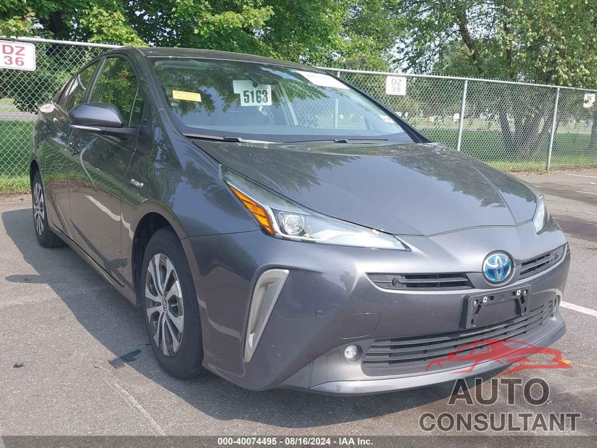 TOYOTA PRIUS 2022 - JTDL9MFU5N3039323