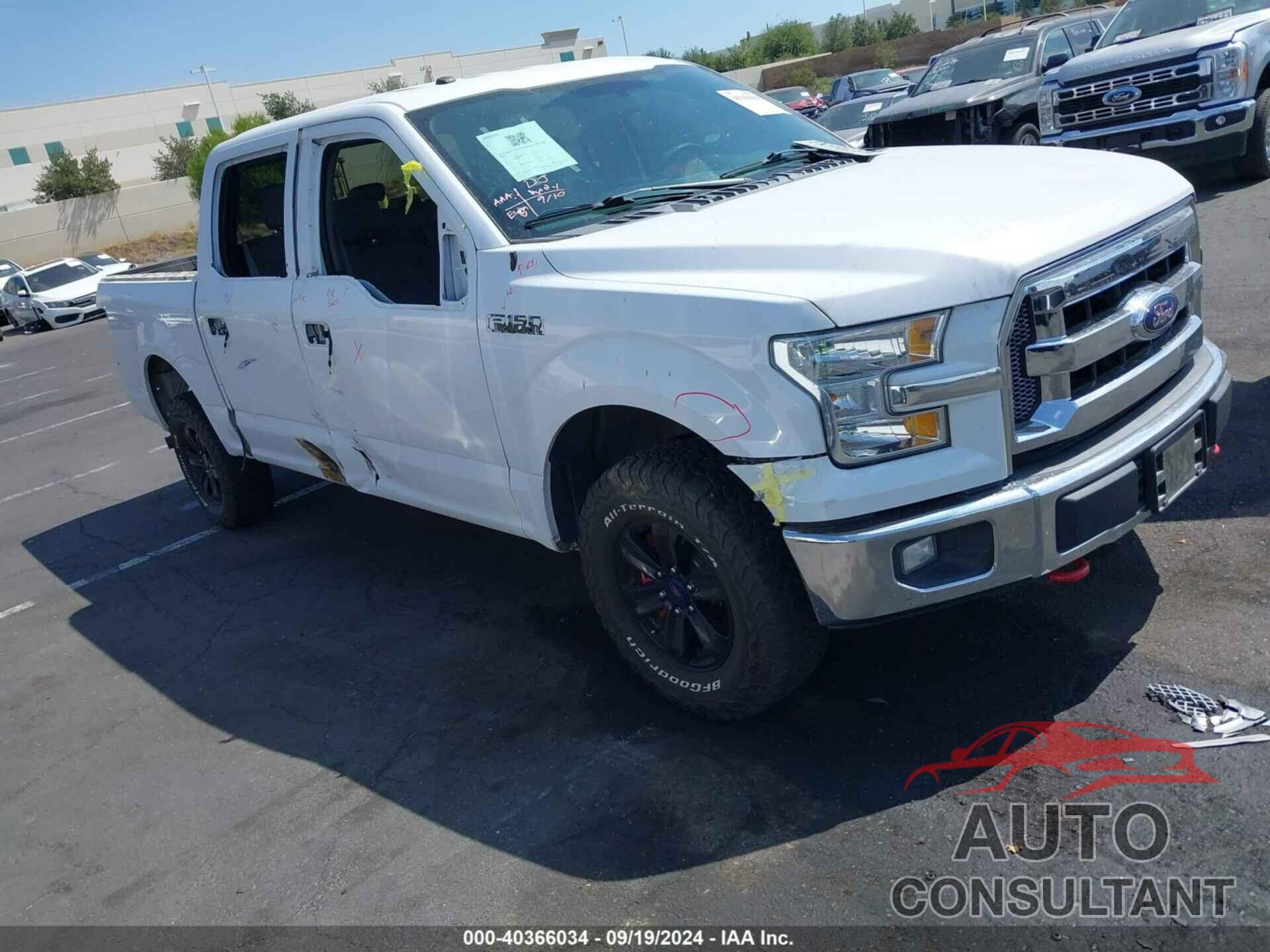 FORD F-150 2016 - 1FTEW1EF3GKD01447