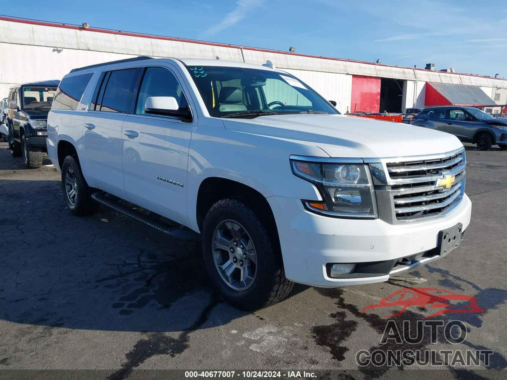 CHEVROLET SUBURBAN 2017 - 1GNSKHKC5HR262362