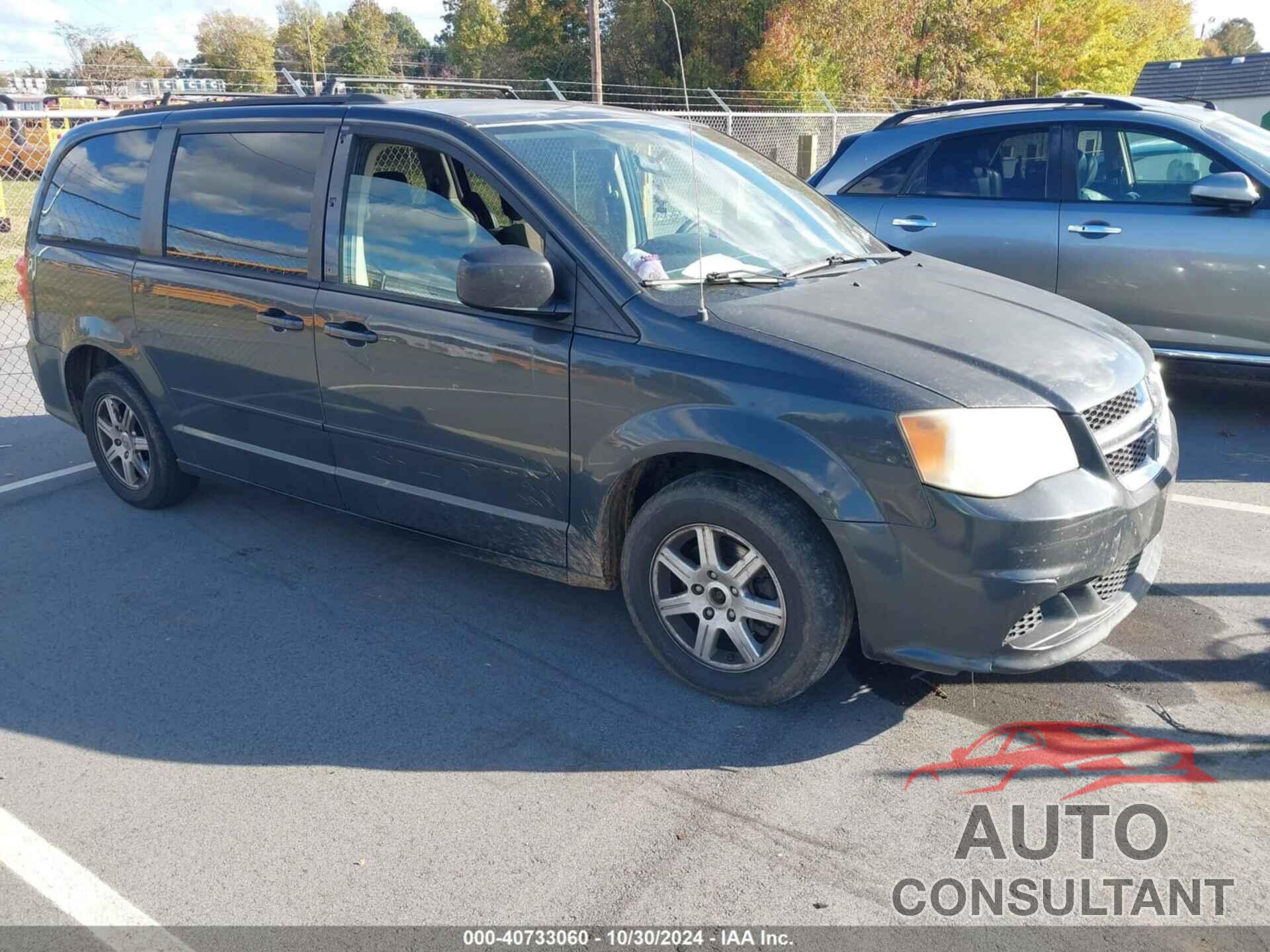 DODGE GRAND CARAVAN 2012 - 2C4RDGCG9CR342201