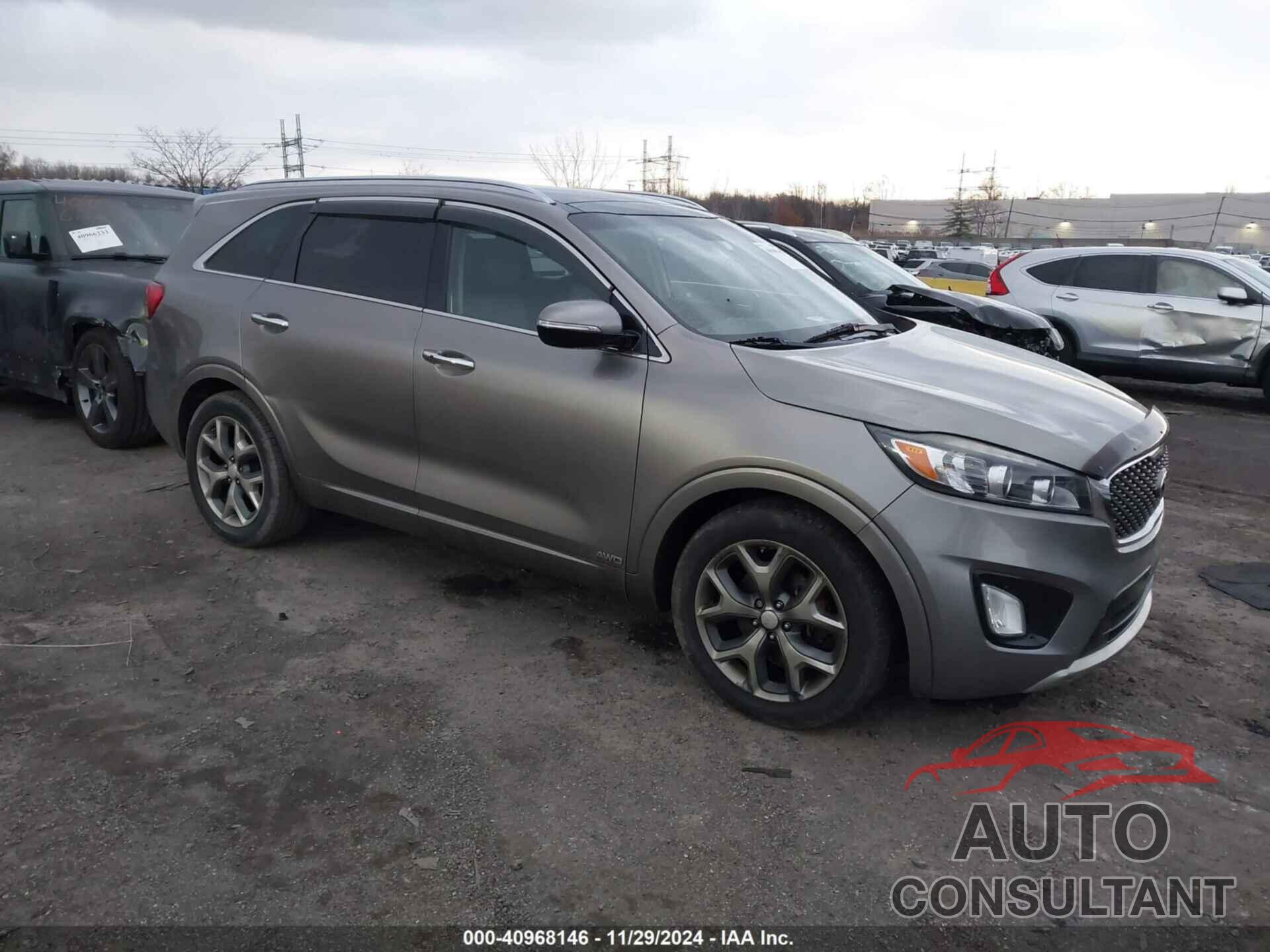 KIA SORENTO 2016 - 5XYPKDA57GG101048