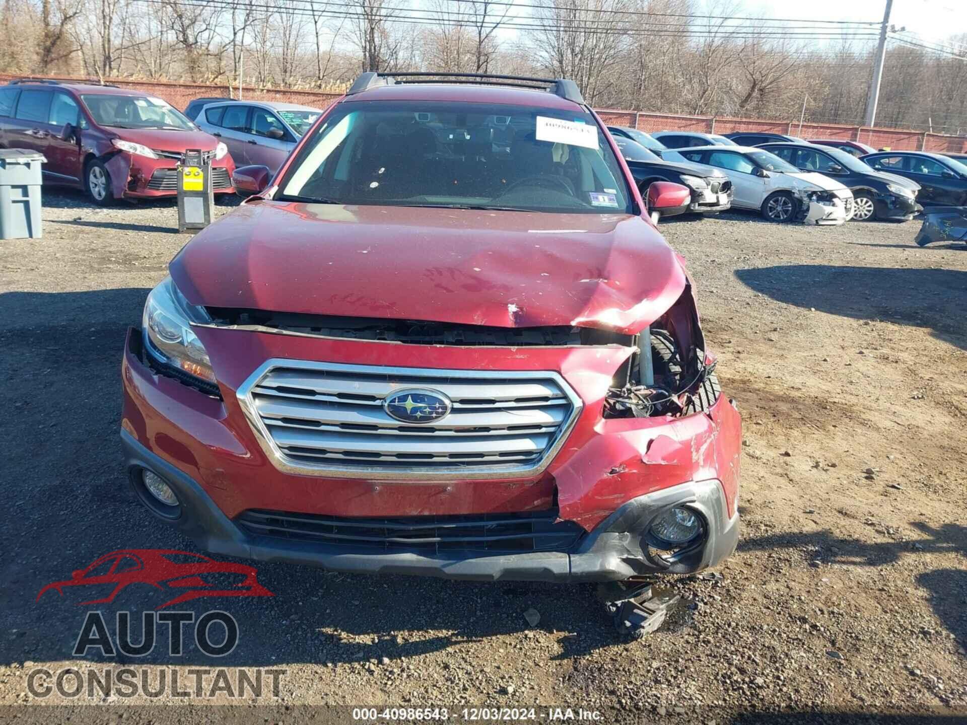 SUBARU OUTBACK 2017 - 4S4BSAFC8H3304645