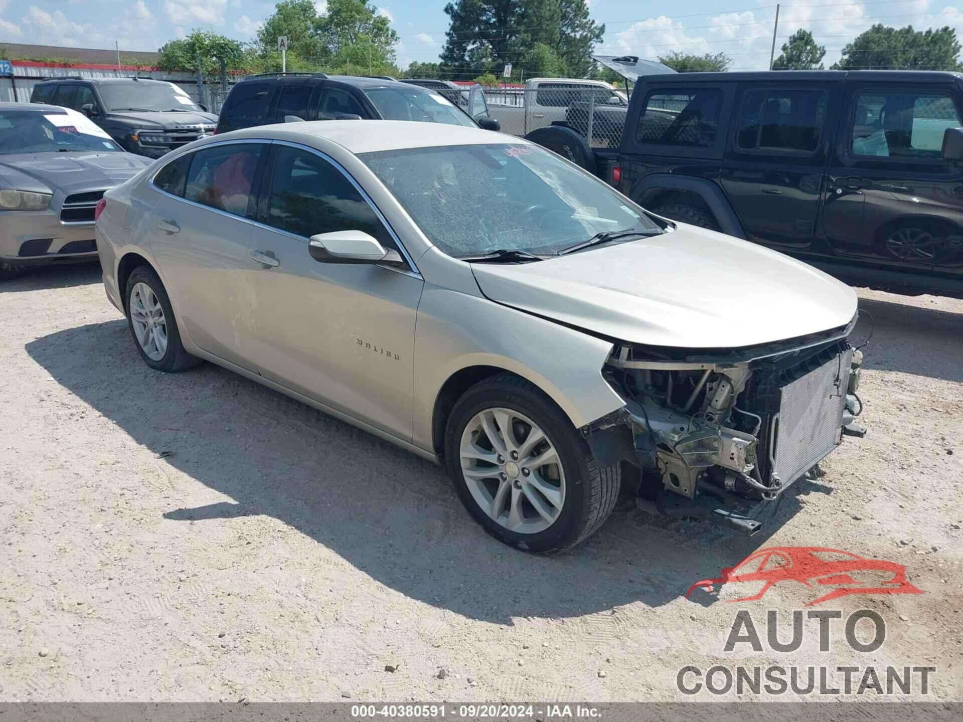 CHEVROLET MALIBU 2016 - 1G1ZE5ST9GF286430