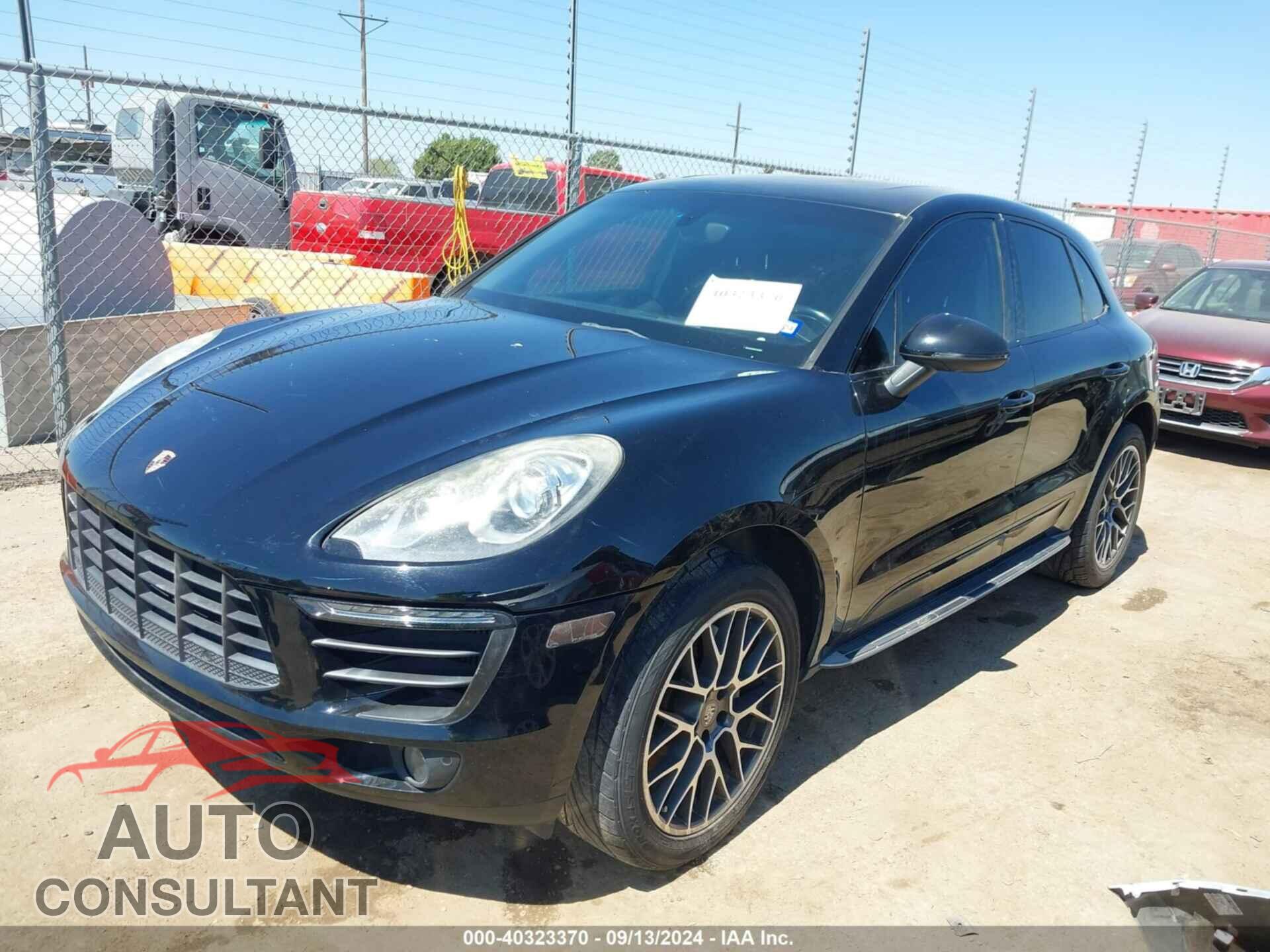 PORSCHE MACAN 2016 - WP1AB2A56GLB49685