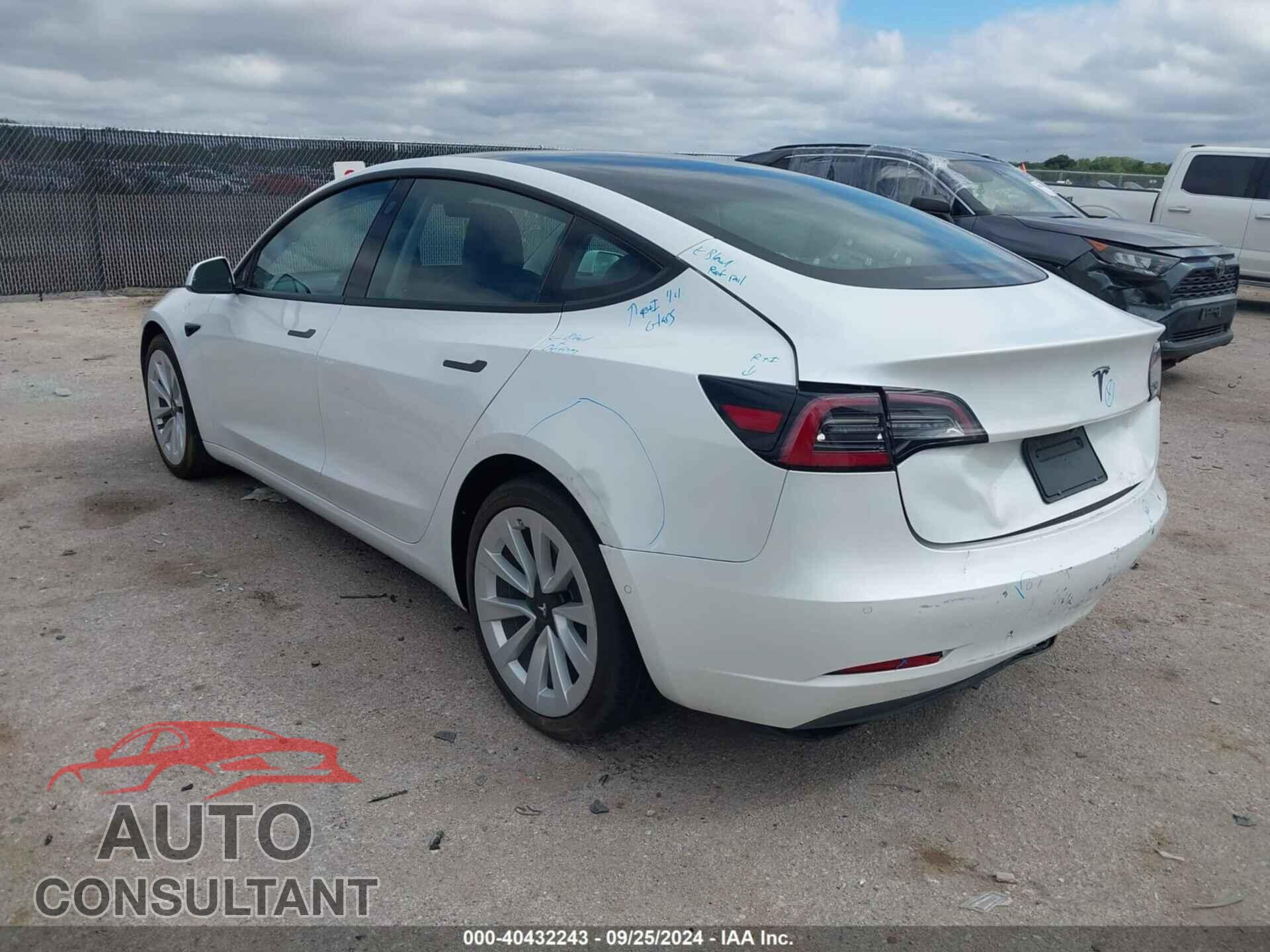 TESLA MODEL 3 2021 - 5YJ3E1EA6MF921992