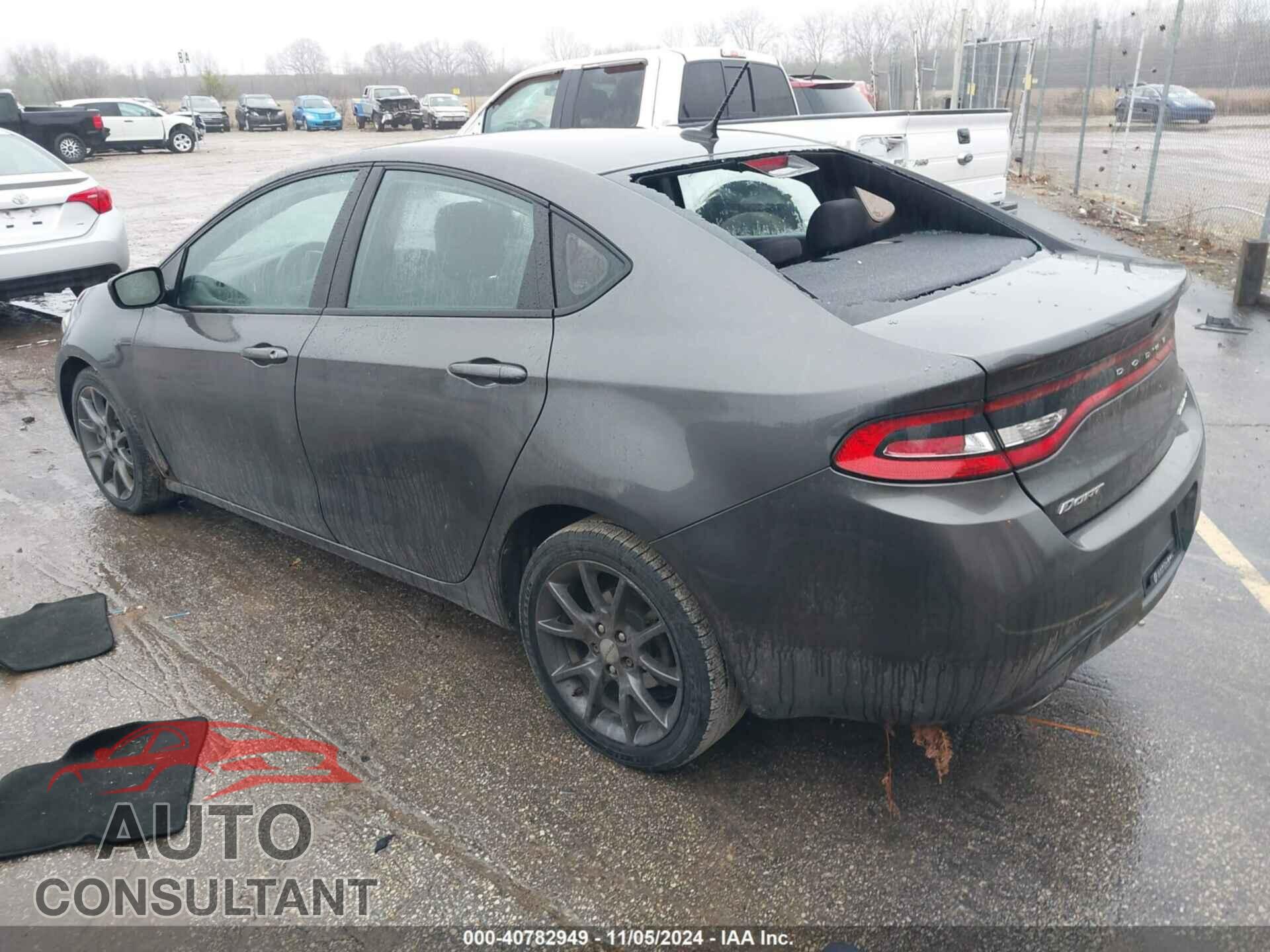 DODGE DART 2015 - 1C3CDFBB7FD299835