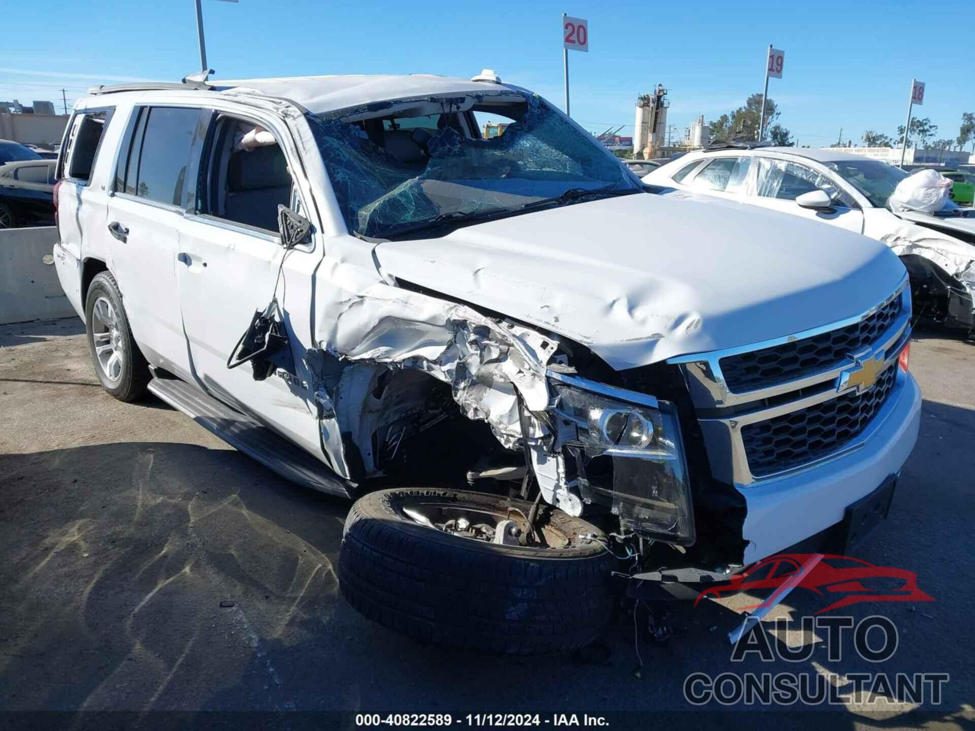 CHEVROLET TAHOE 2016 - 1GNSCBKC3GR285082