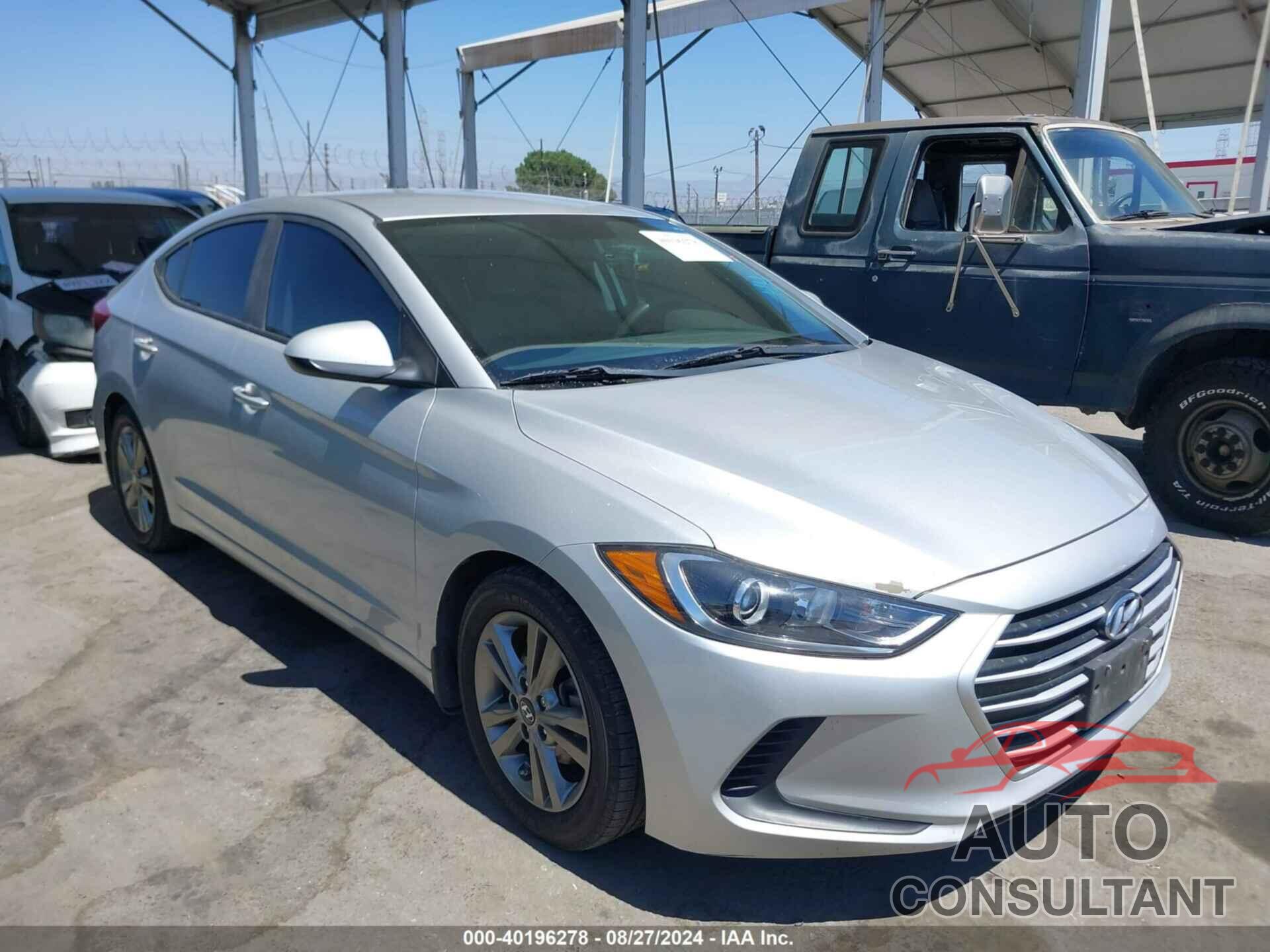 HYUNDAI ELANTRA 2018 - 5NPD84LF6JH323409