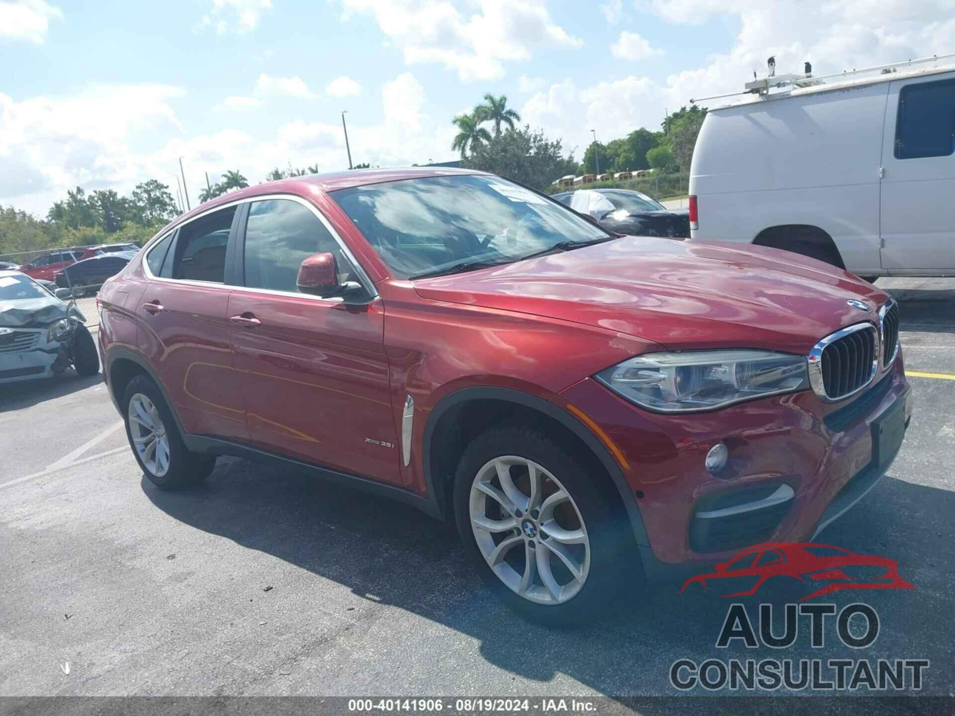 BMW X6 2016 - 5UXKU2C53G0N78294