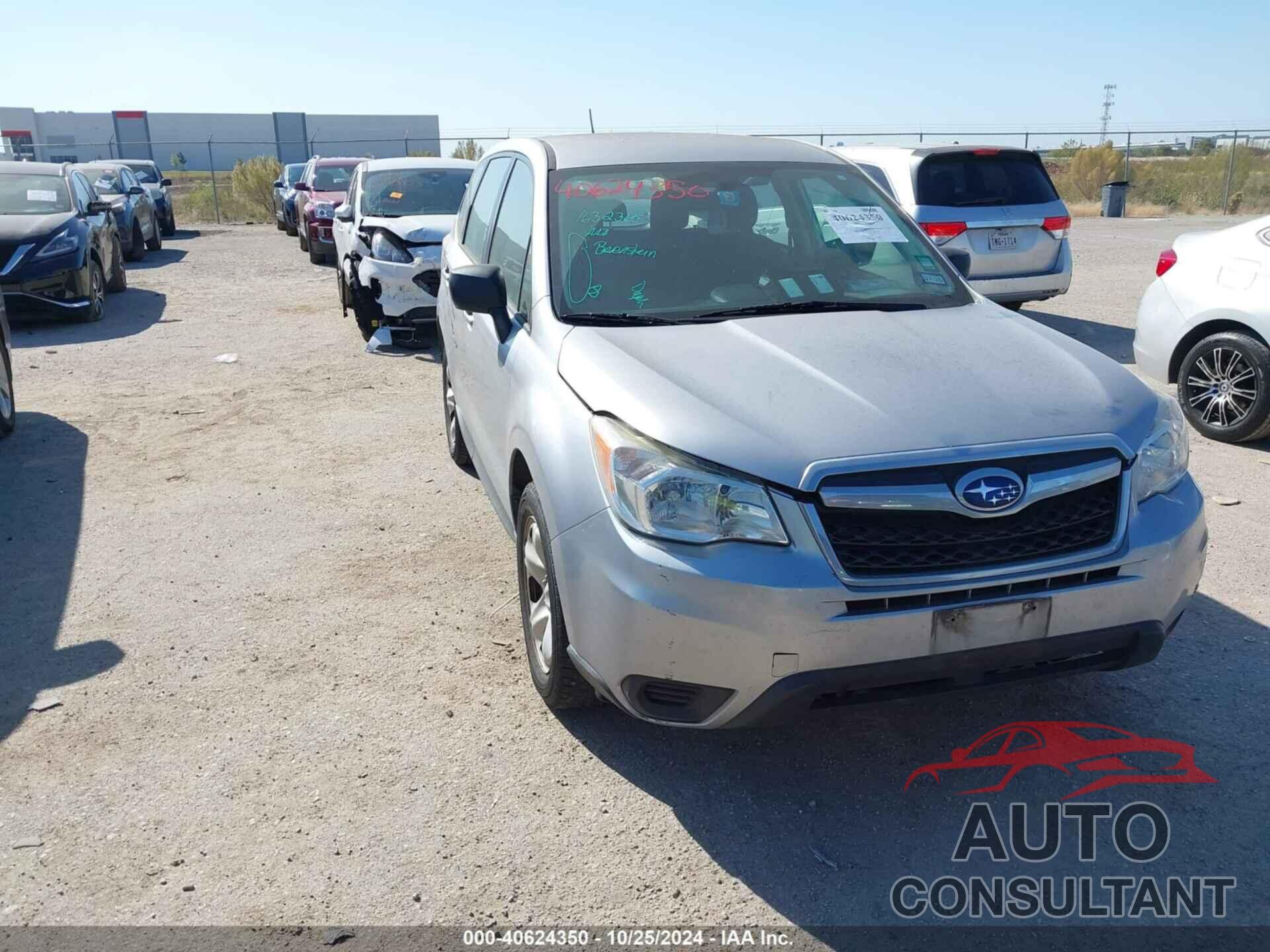 SUBARU FORESTER 2015 - JF2SJAAC7FH836775