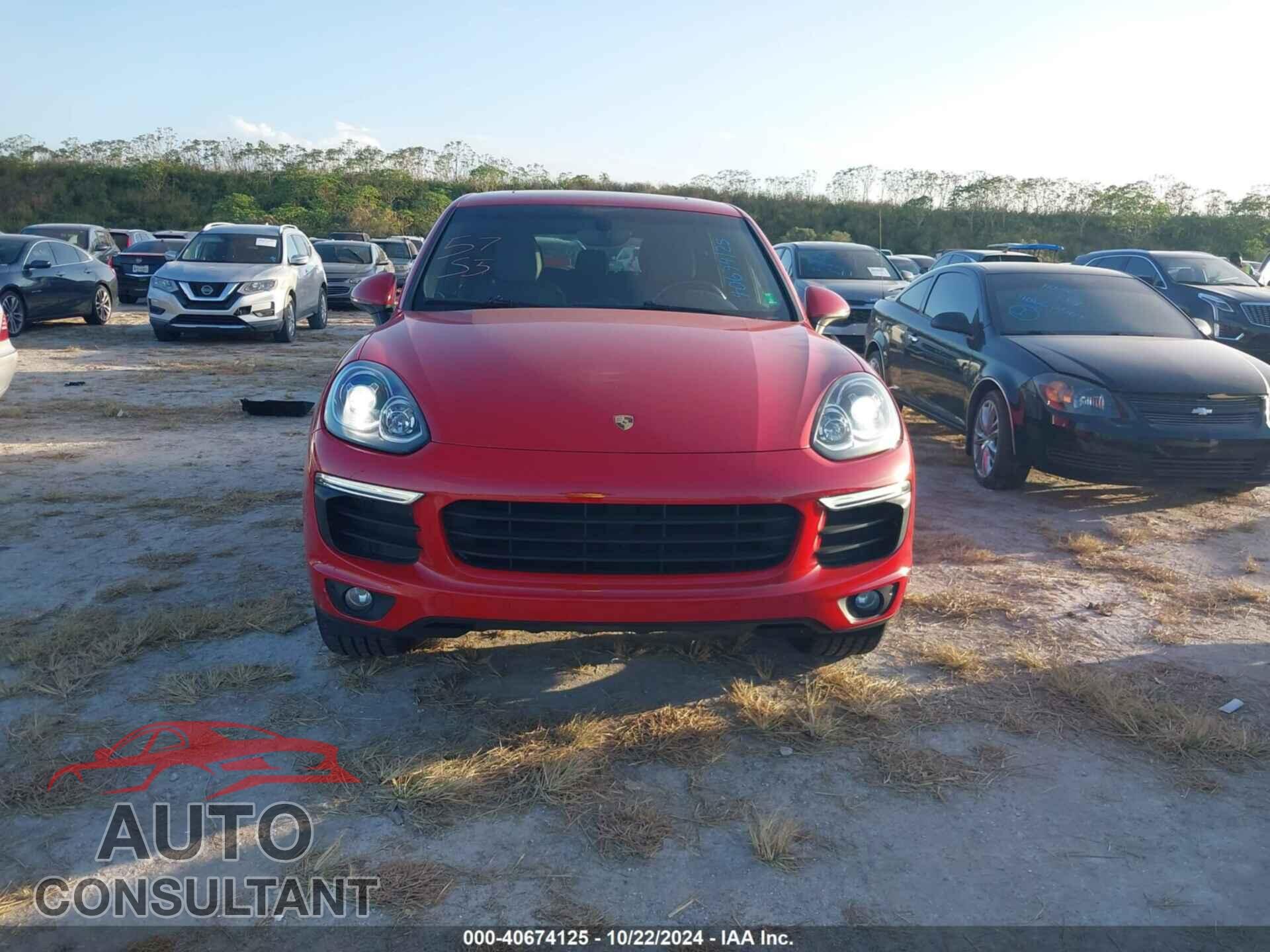 PORSCHE CAYENNE 2016 - WP1AA2A20GKA15088