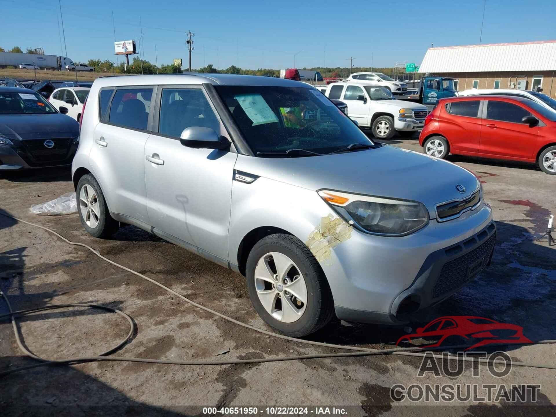 KIA SOUL 2015 - KNDJP3A5XF7809050