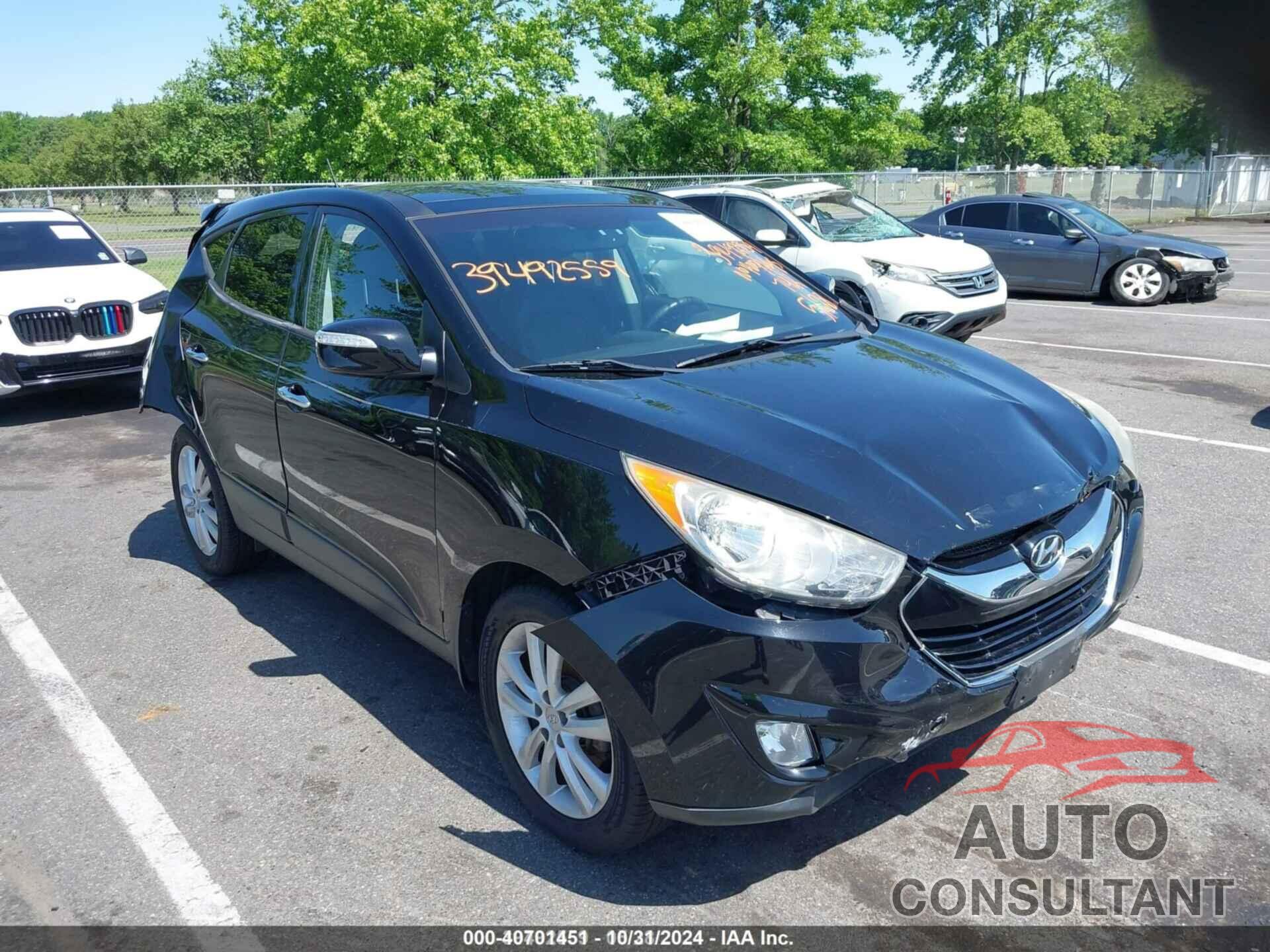 HYUNDAI TUCSON 2013 - KM8JUCAC1DU622748