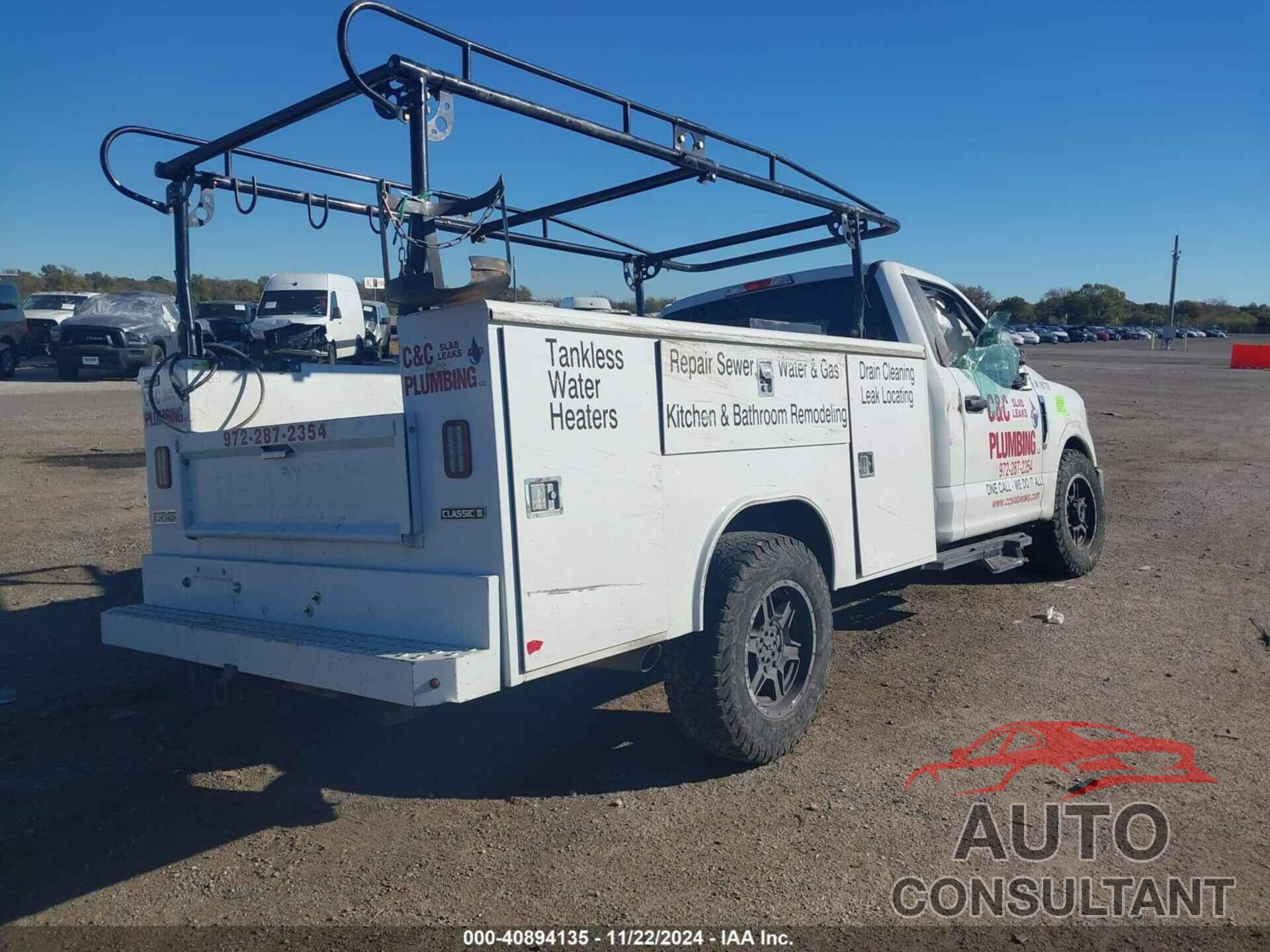FORD F-350 CHASSIS 2019 - 1FDRF3E67KEC35646