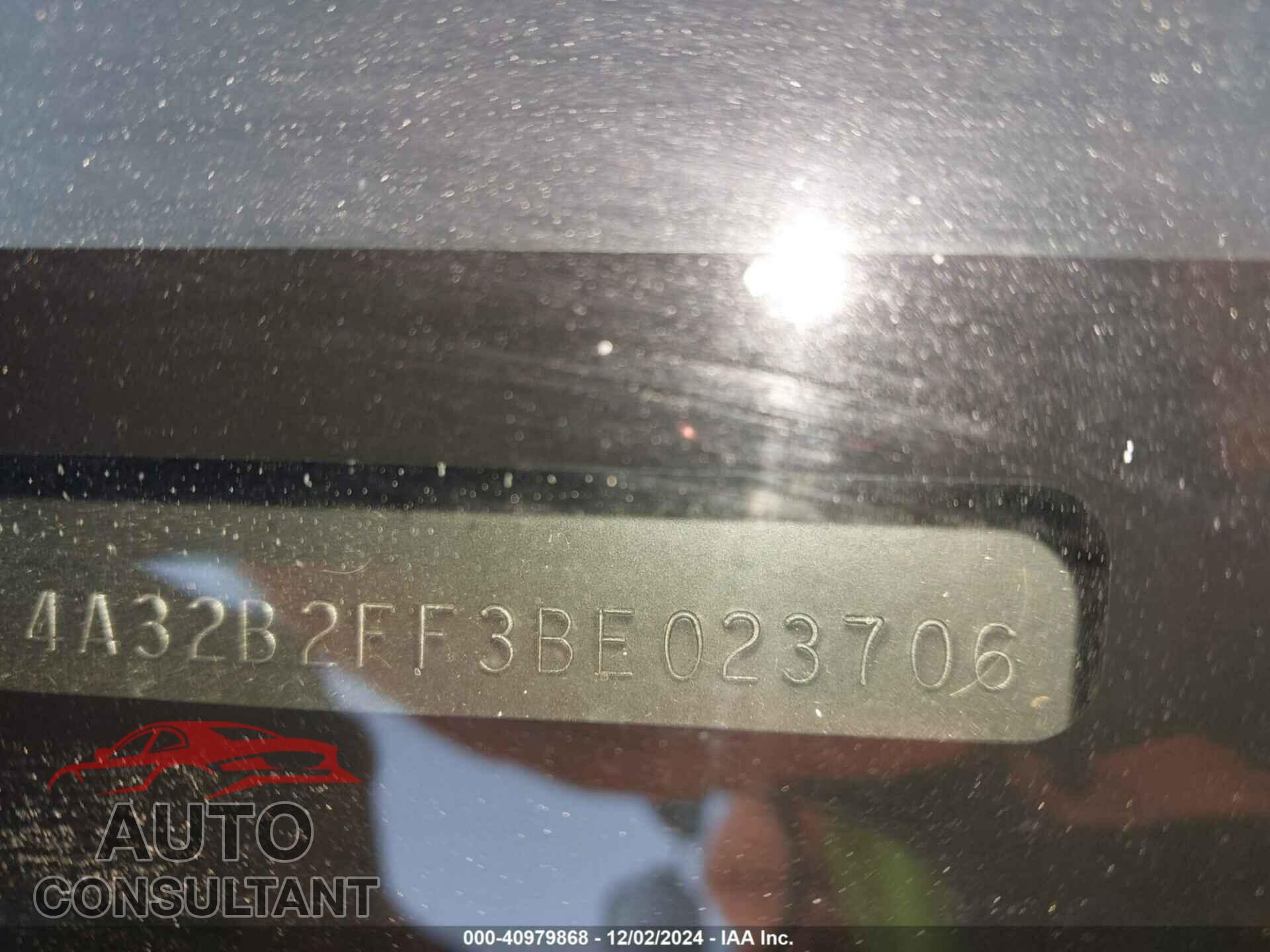 MITSUBISHI GALANT 2011 - 4A32B2FF3BE023706