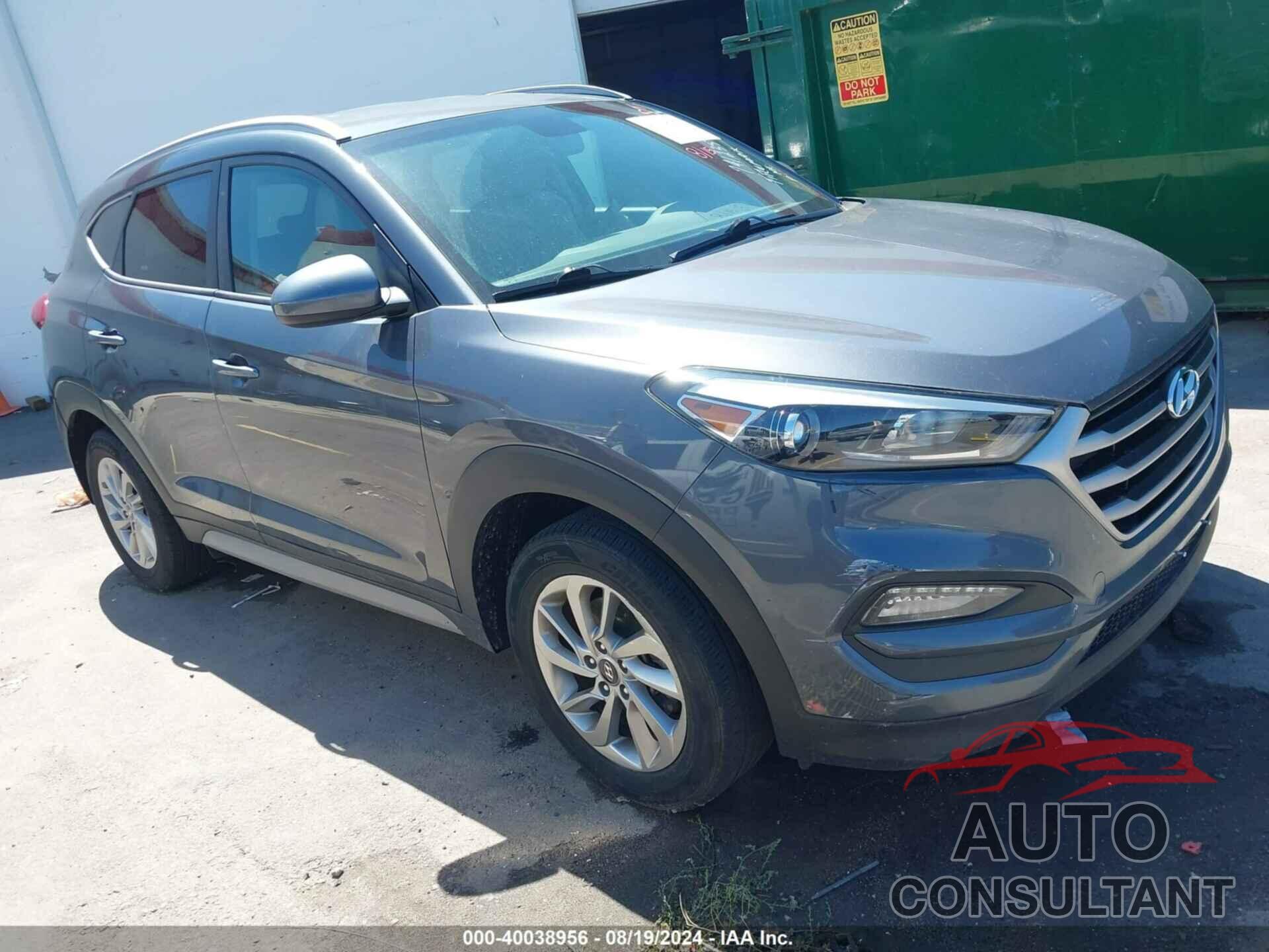 HYUNDAI TUCSON 2018 - KM8J3CA49JU741235