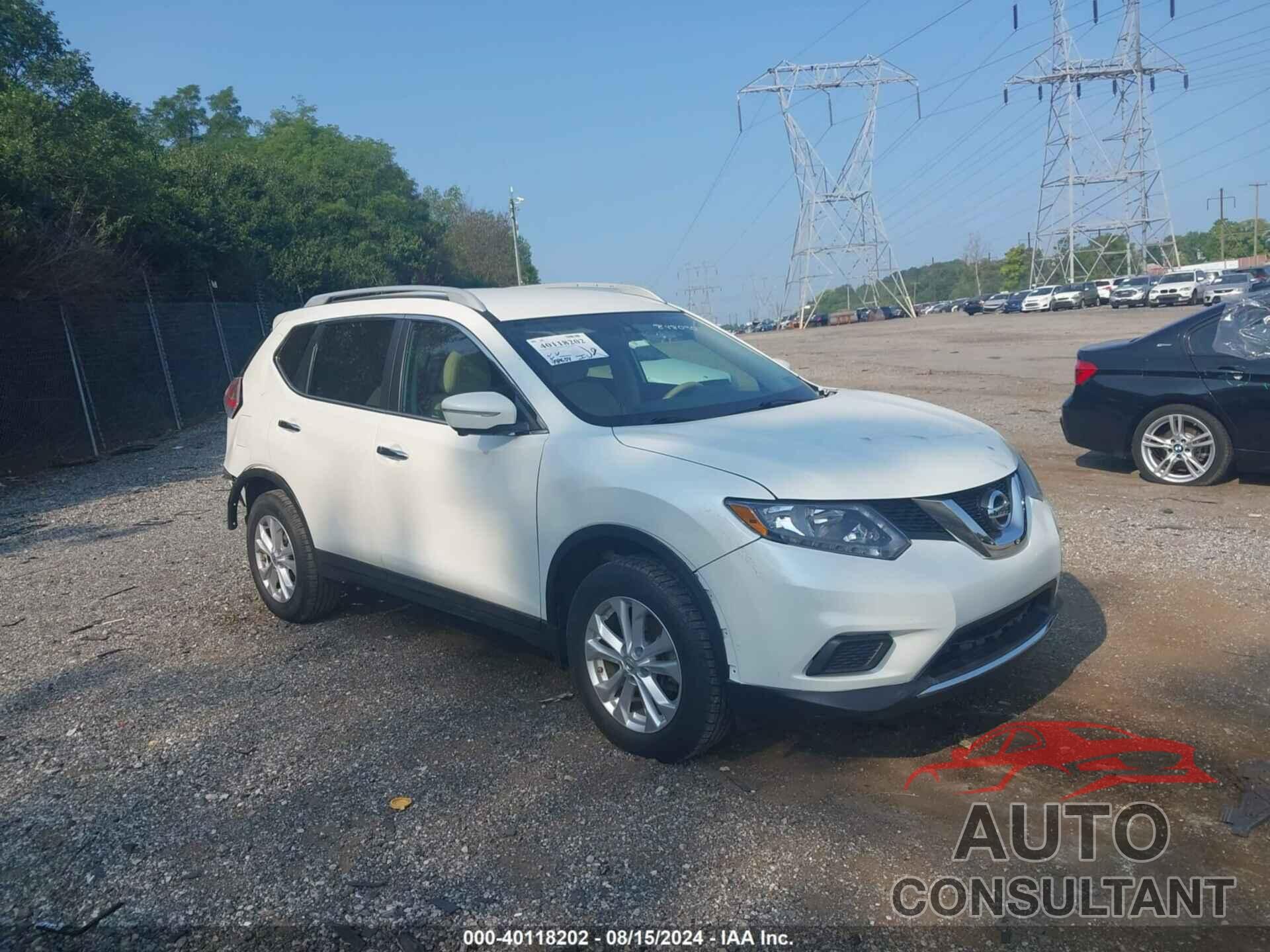 NISSAN ROGUE 2015 - 5N1AT2MV2FC848090