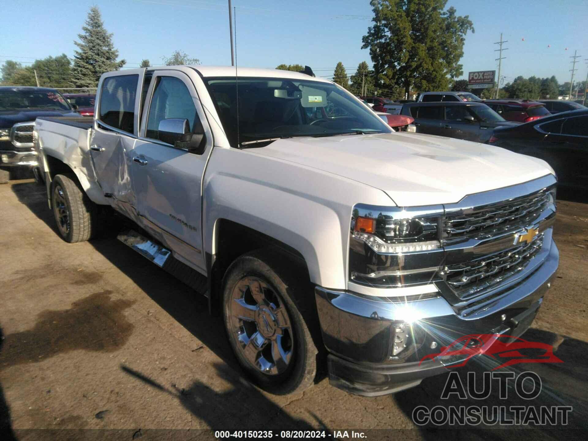 CHEVROLET SILVERADO 1500 2017 - 3GCUKSECXHG482400