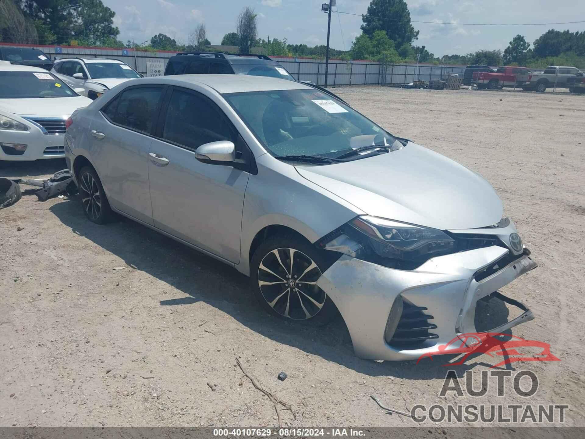 TOYOTA COROLLA 2017 - 2T1BURHE9HC773603