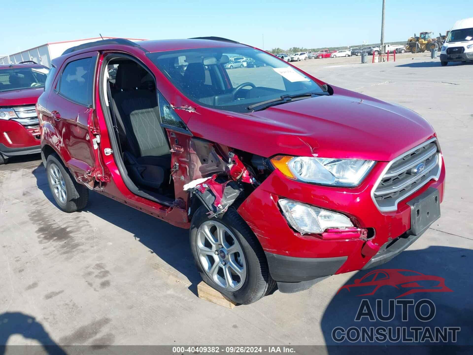 FORD ECOSPORT 2019 - MAJ3S2GE1KC302375