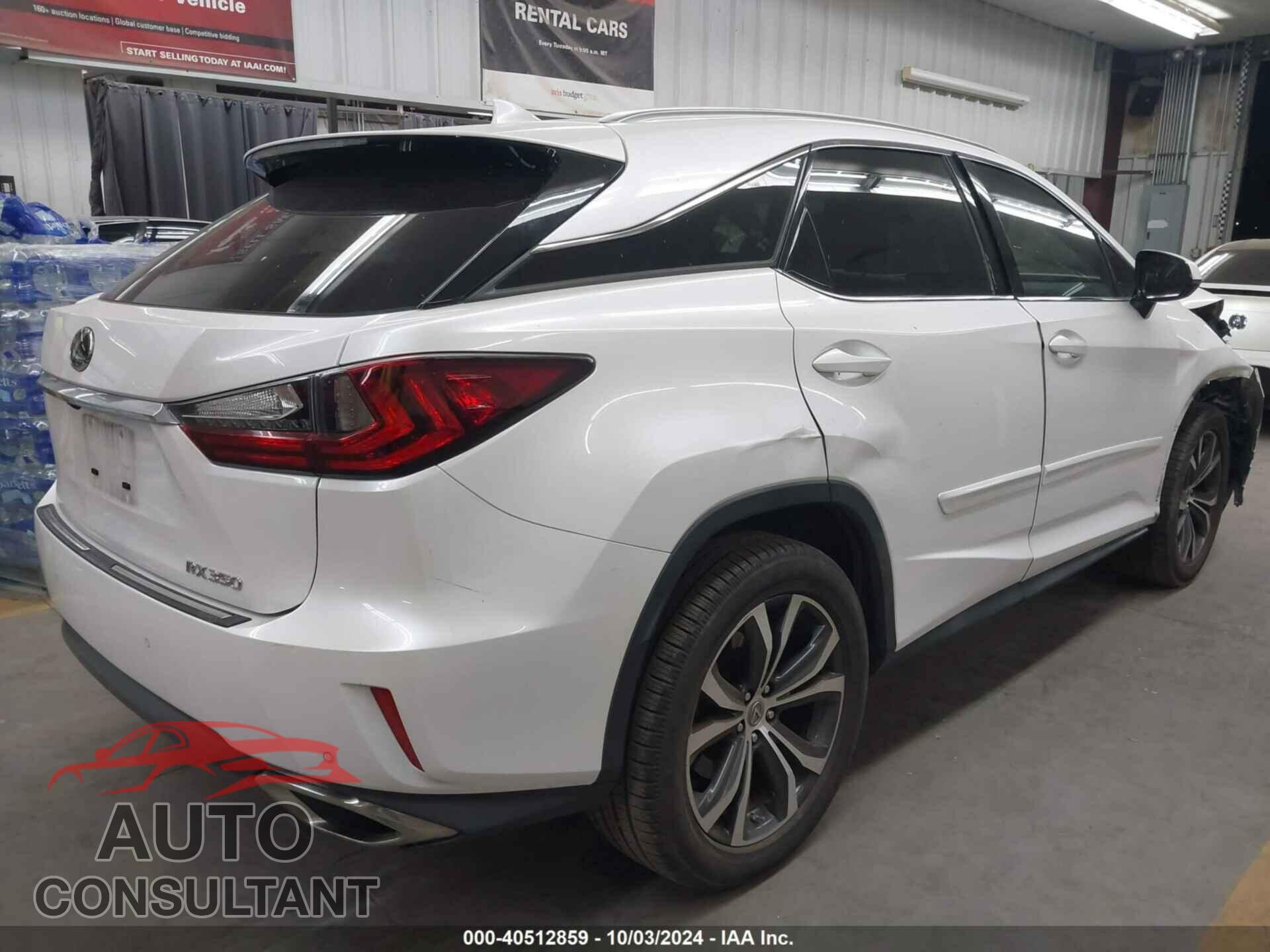 LEXUS RX 2017 - 2T2ZZMCA3HC060537