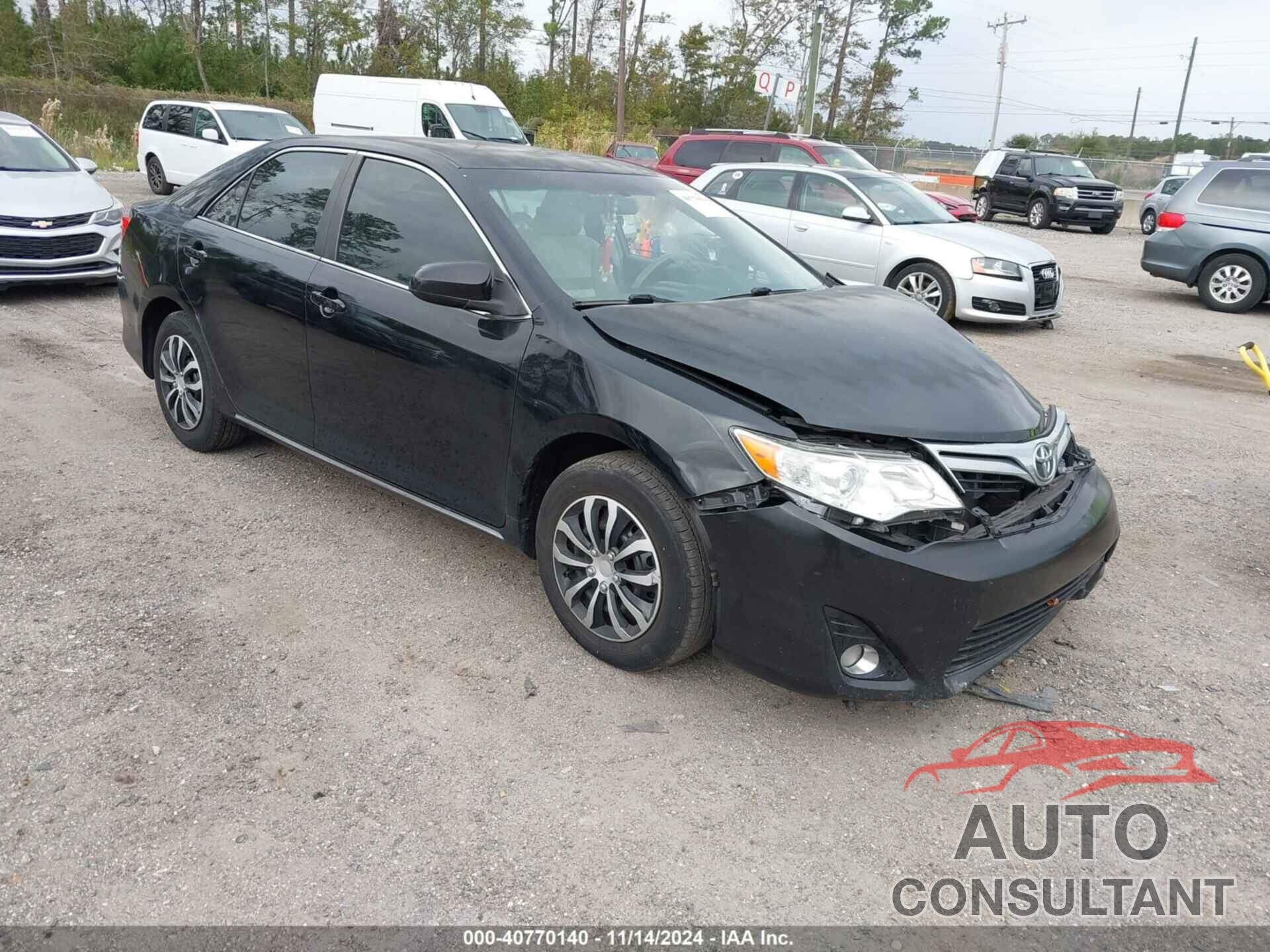 TOYOTA CAMRY 2012 - 4T1BF1FKXCU065758