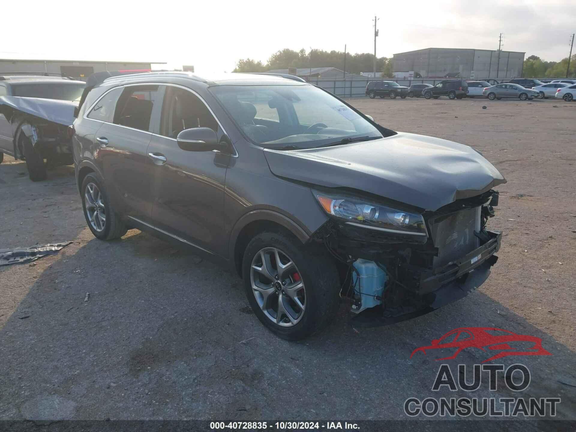 KIA SORENTO 2019 - 5XYPK4A5XKG472746