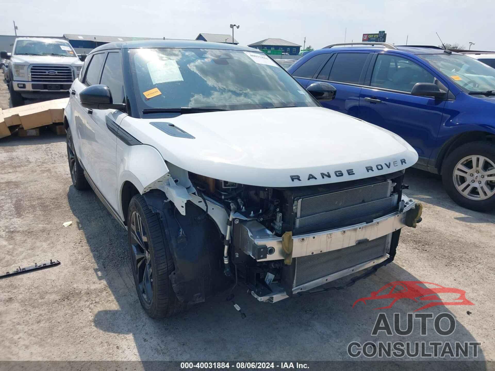 LAND ROVER RANGE ROVER EVOQUE 2022 - SALZT2FX5NH174047