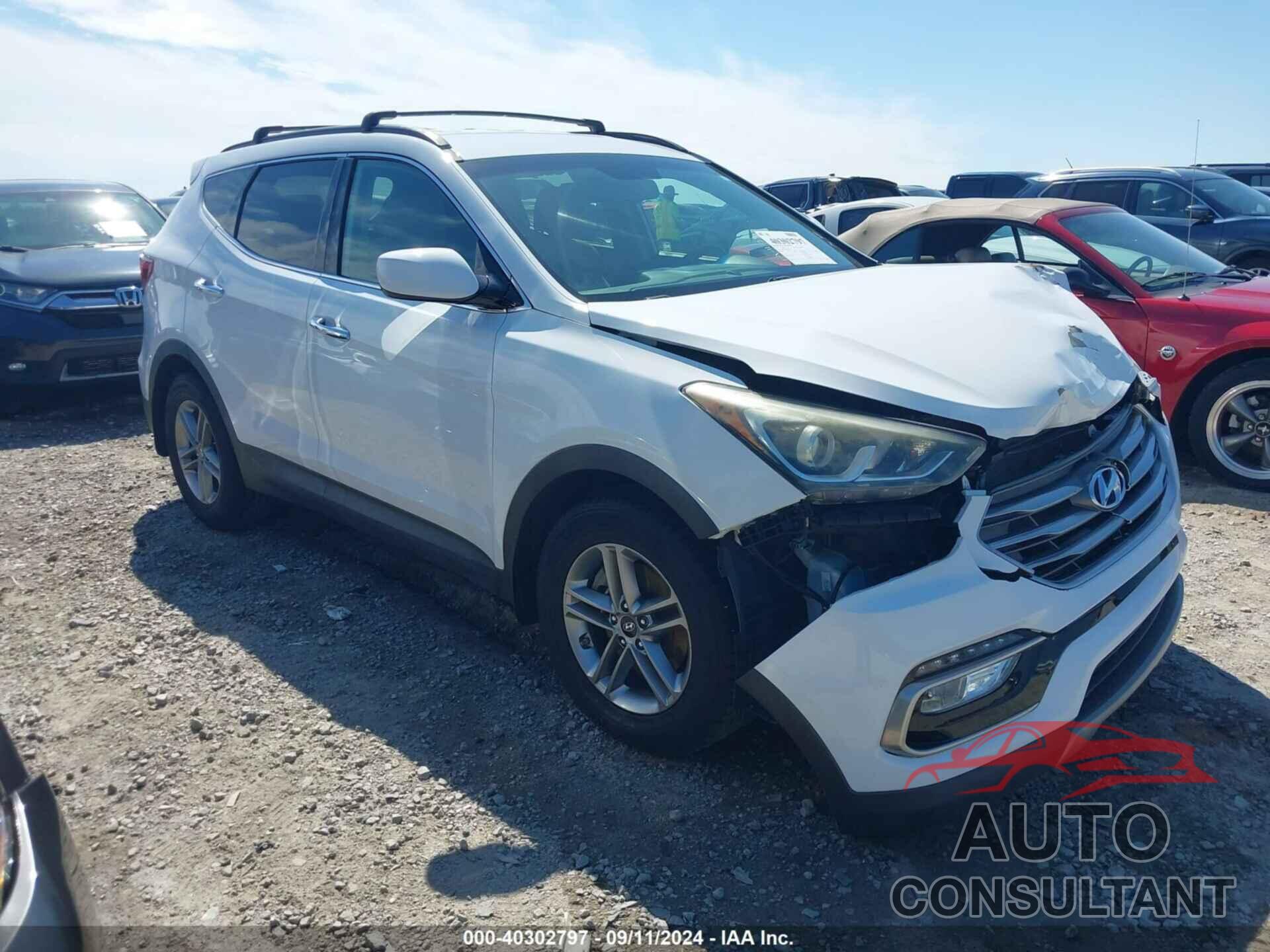 HYUNDAI SANTA FE SPORT 2017 - 5NMZU3LBXHH027048