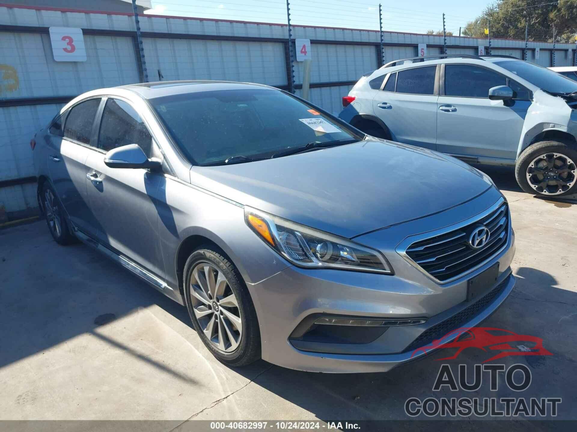 HYUNDAI SONATA 2016 - 5NPE34AFXGH396846