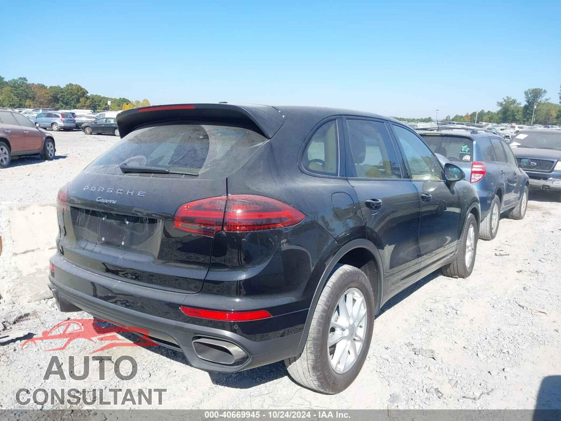 PORSCHE CAYENNE 2016 - WP1AA2A2XGKA09072
