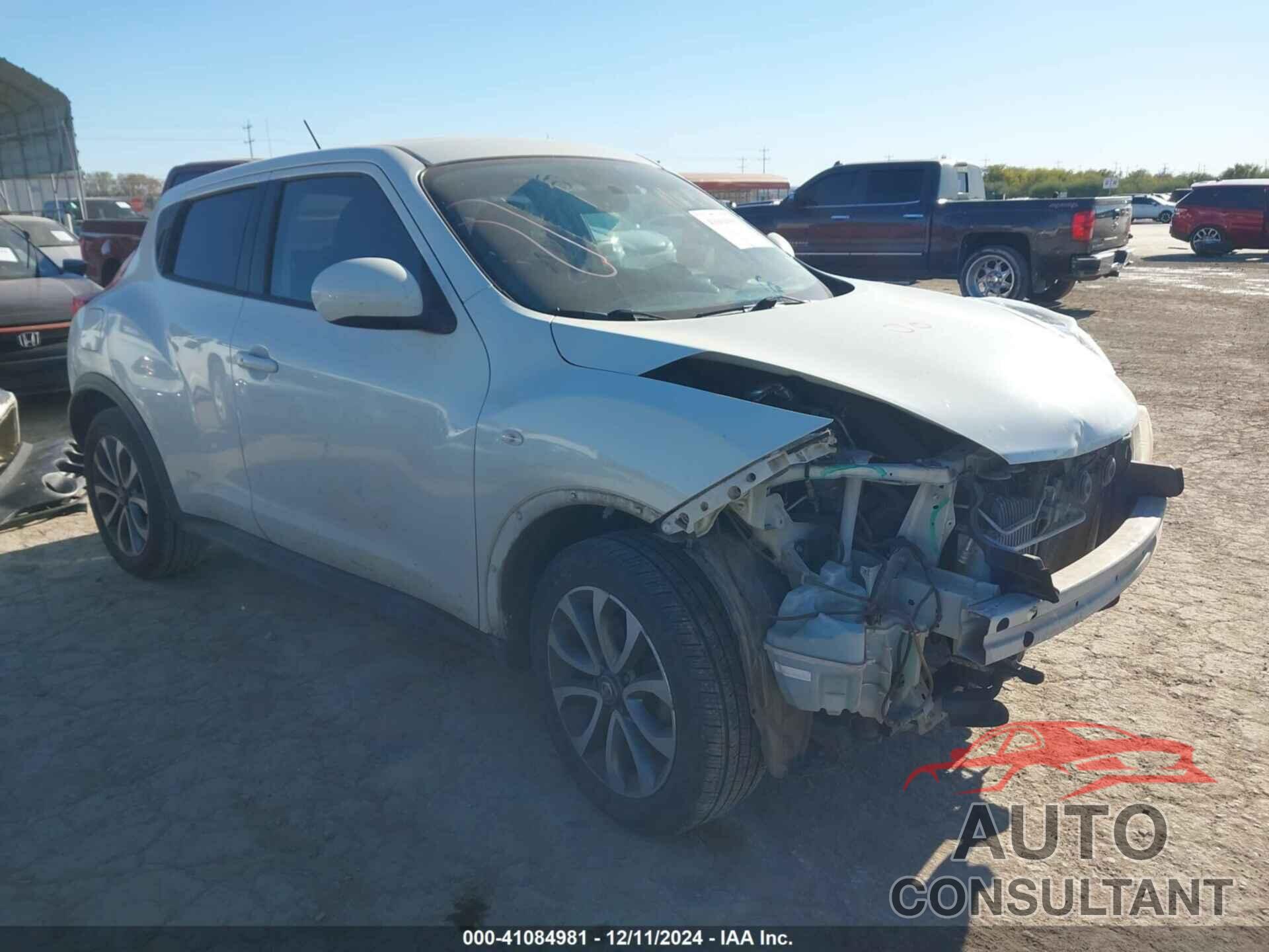 NISSAN JUKE 2011 - JN8AF5MR3BT022492
