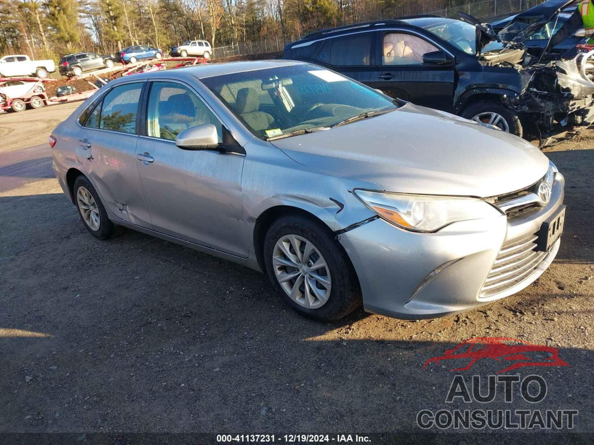 TOYOTA CAMRY 2016 - 4T4BF1FK4GR543488