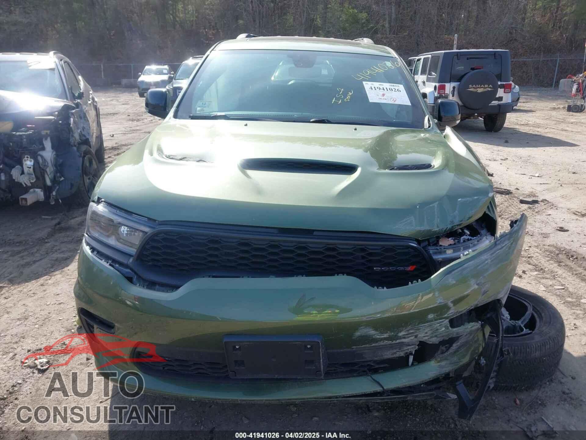 DODGE DURANGO 2021 - 1C4RDJDG6MC557301