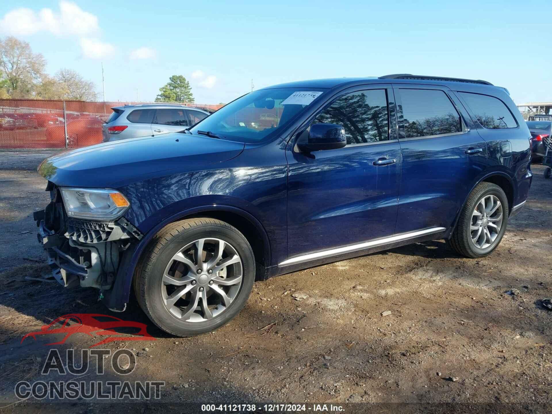 DODGE DURANGO 2017 - 1C4RDHAGXHC898364