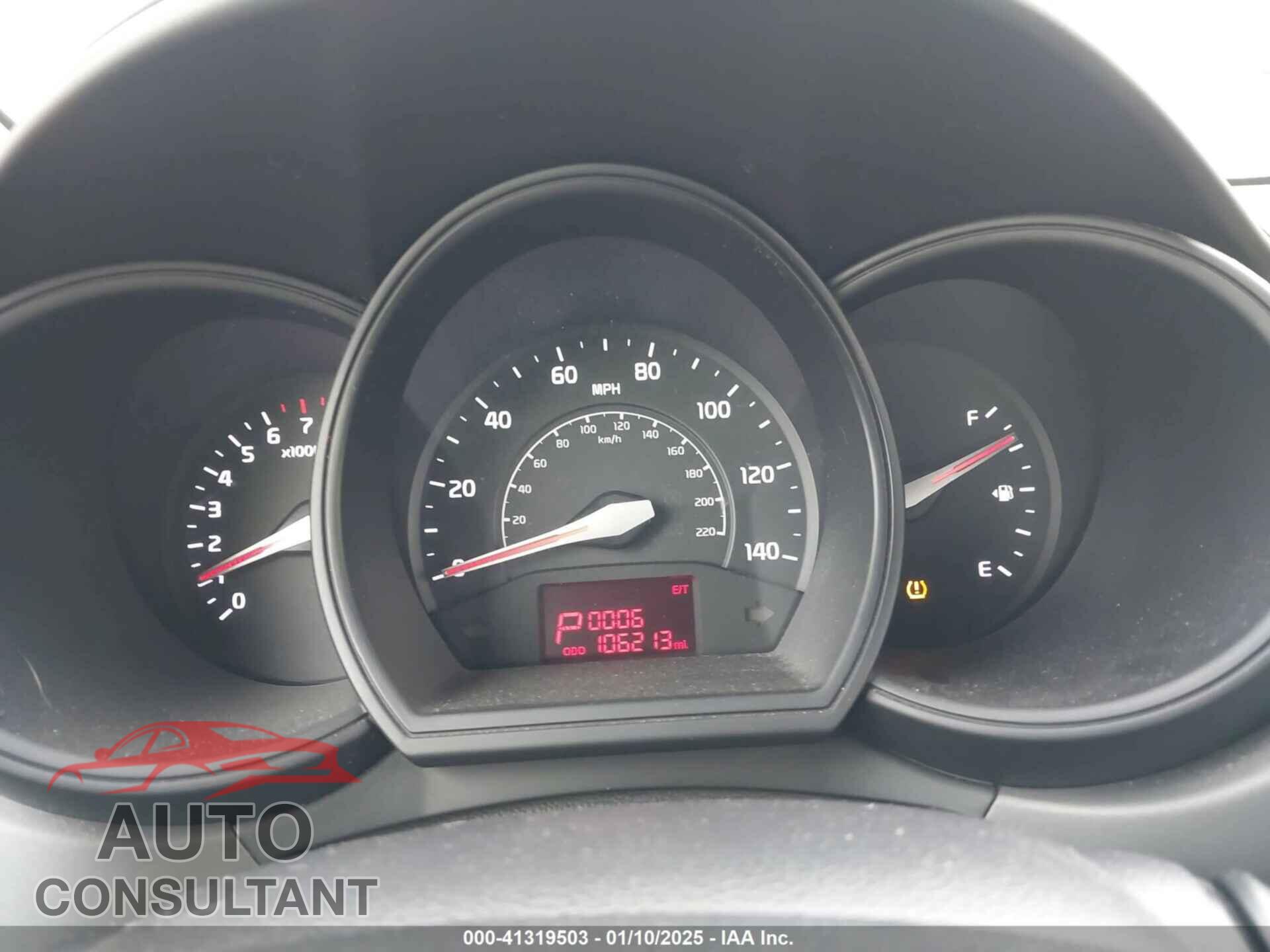 KIA RIO 2013 - KNADN4A32D6112785