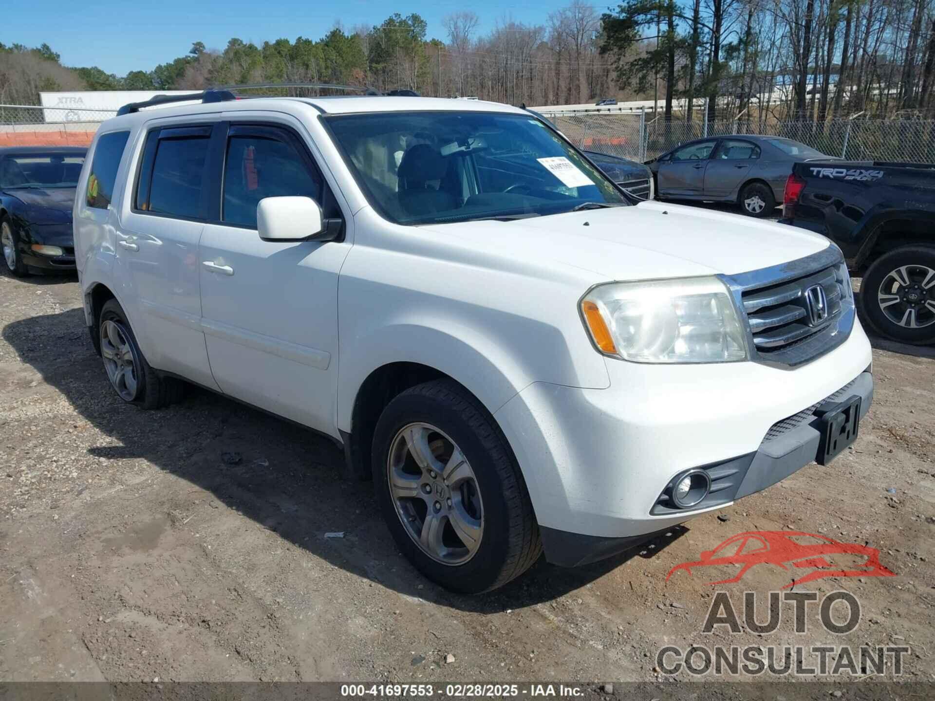 HONDA PILOT 2013 - 5FNYF4H58DB060270