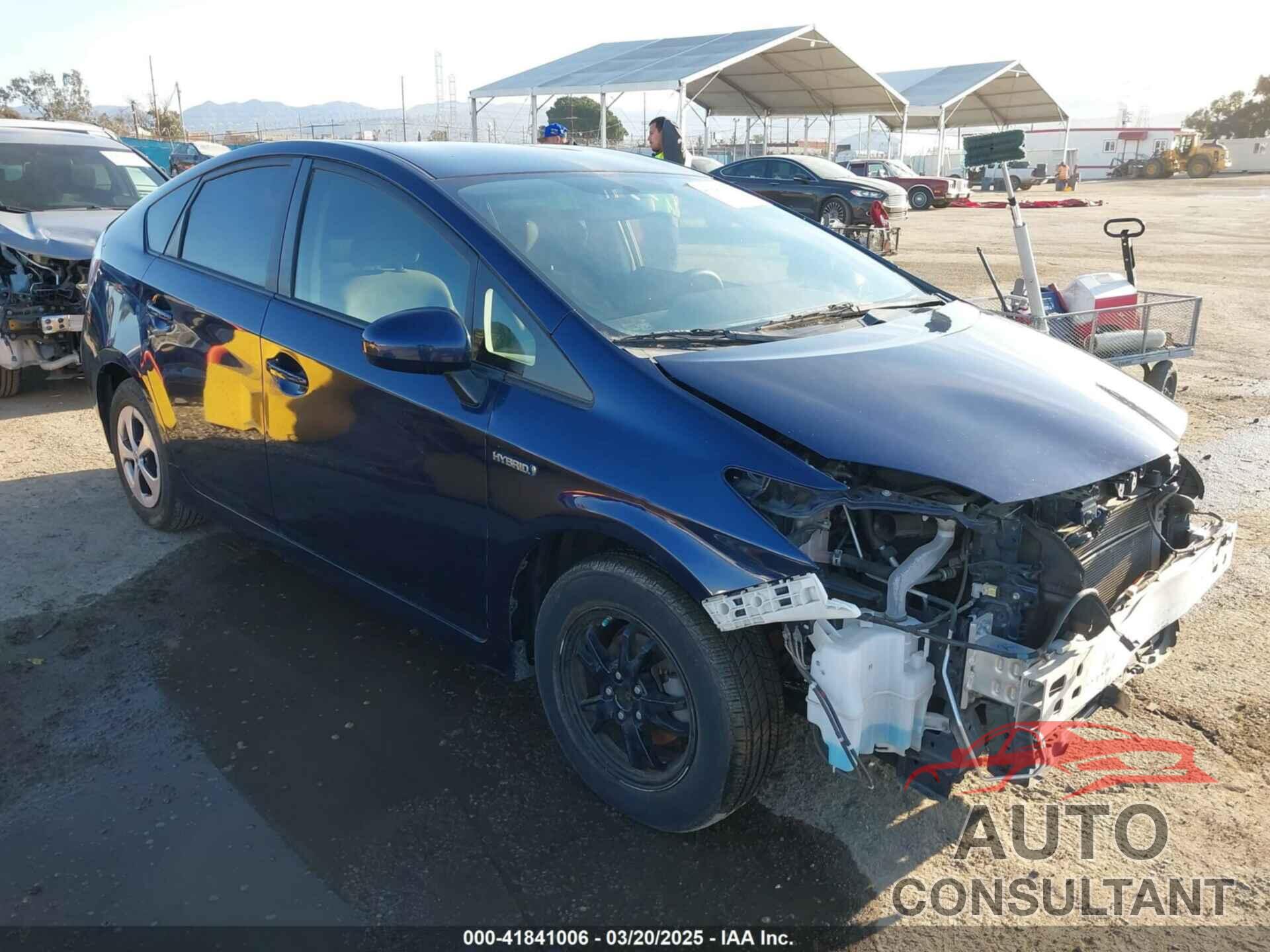 TOYOTA PRIUS 2015 - JTDKN3DU9F0406733