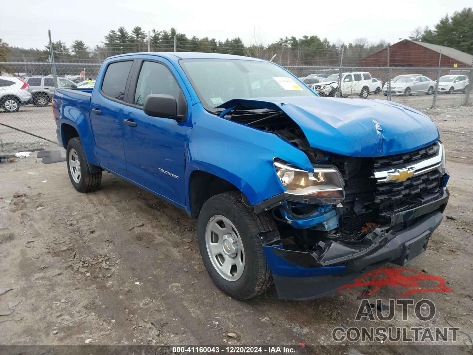 CHEVROLET COLORADO 2021 - 1GCGTBEN7M1287584