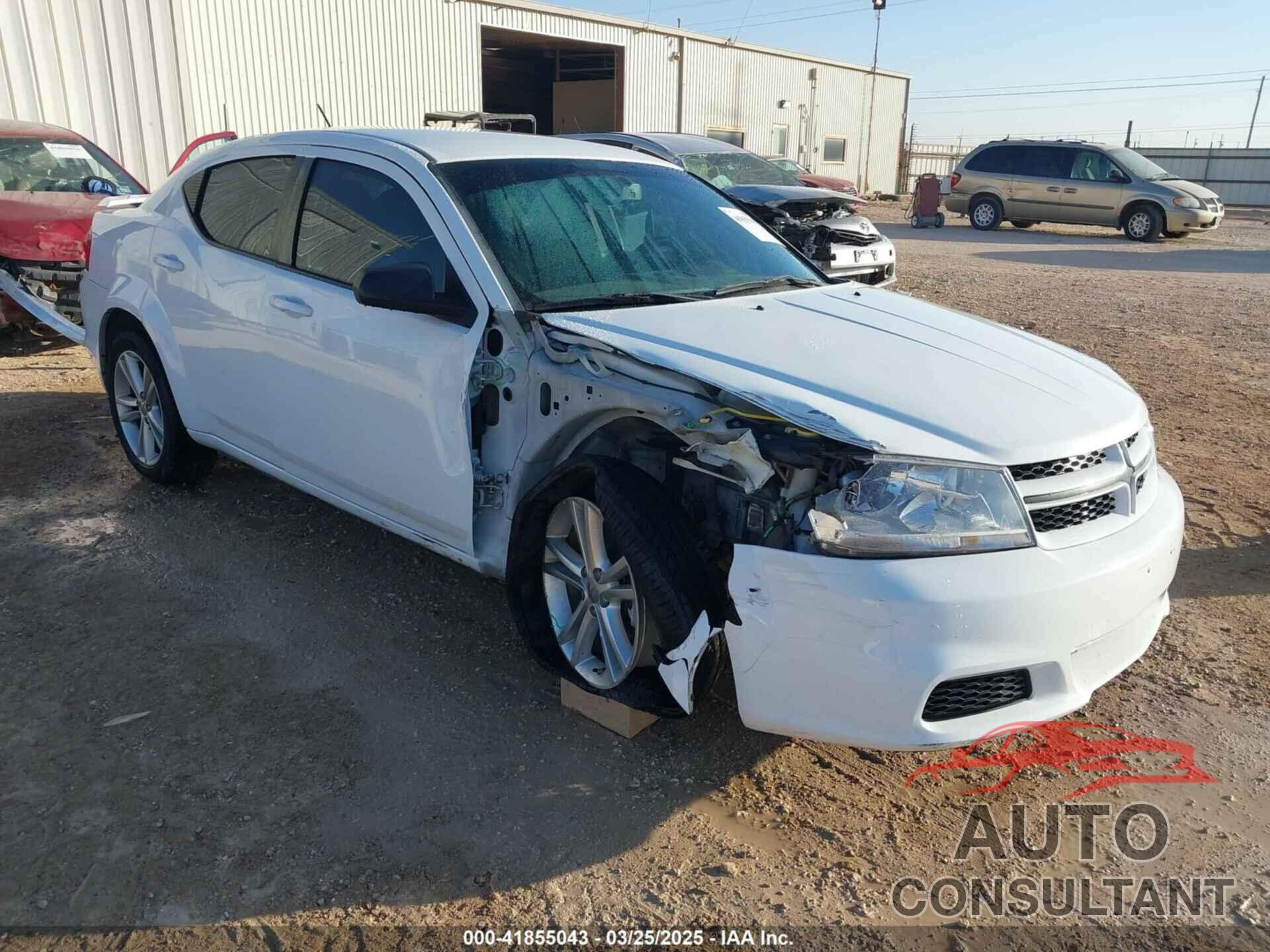 DODGE AVENGER 2014 - 1C3CDZAB6EN180864