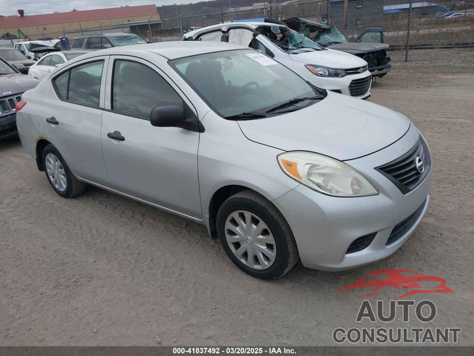 NISSAN VERSA 2012 - 3N1CN7AP3CL861475