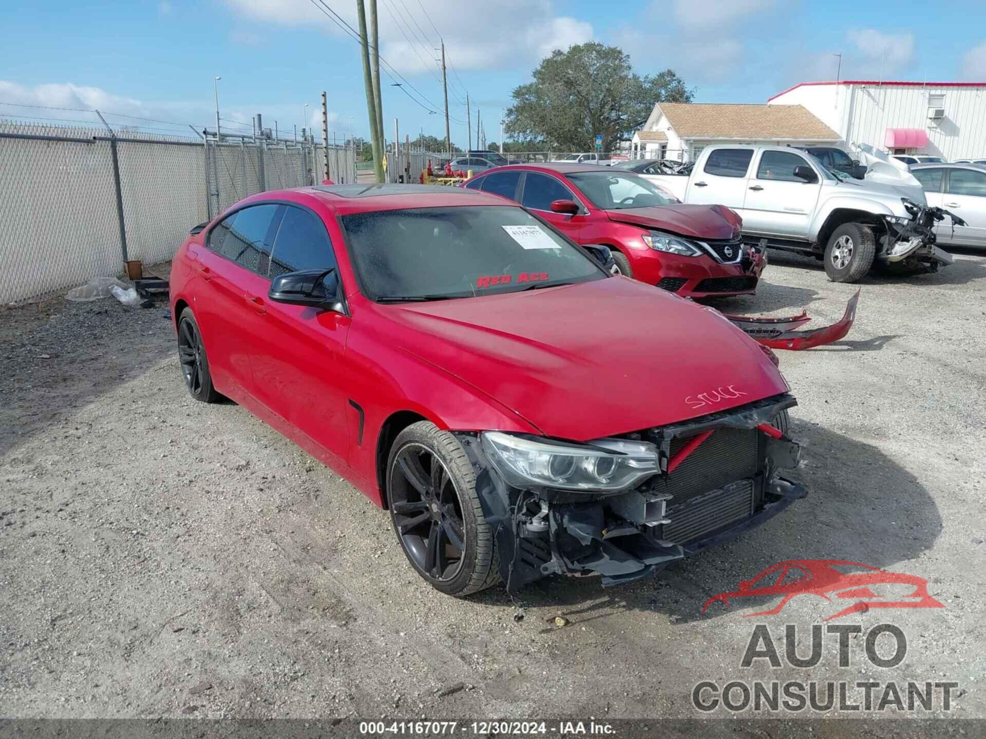 BMW 428 GRAN COUPE 2015 - WBA4A5C50FGK16138