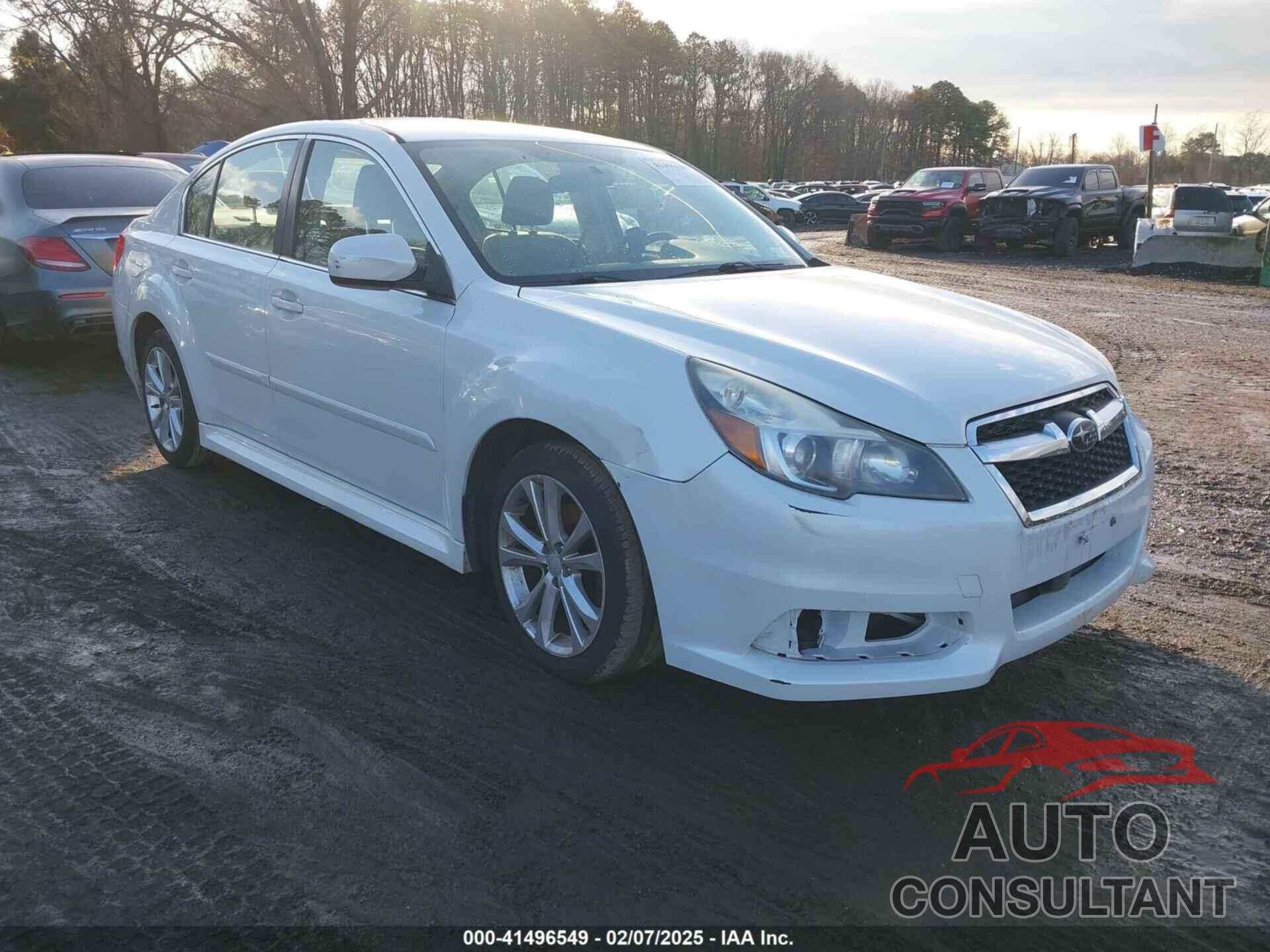 SUBARU LEGACY 2013 - 4S3BMBG6XD3011238